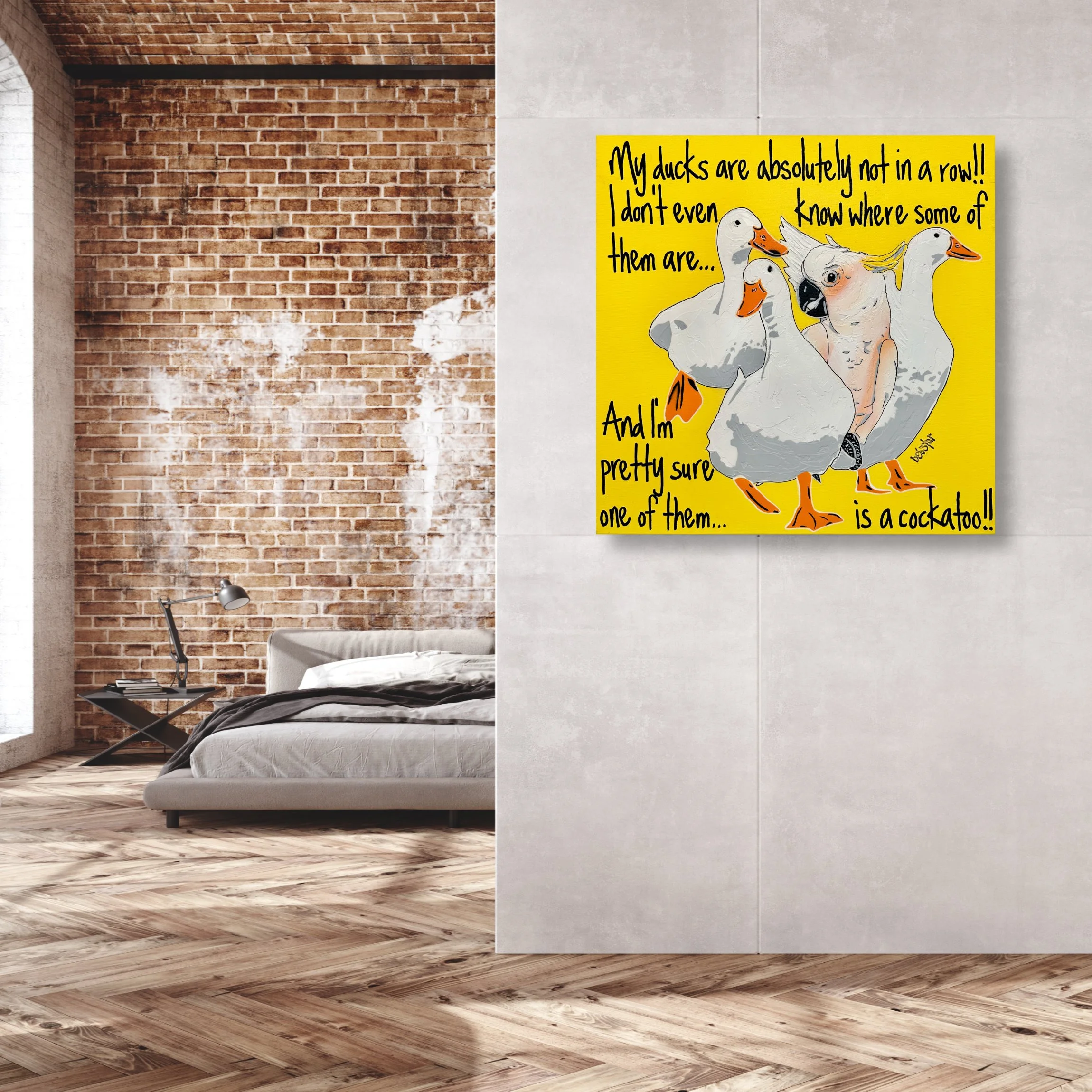 ducks-in-a-row-yellow-bin-cockatoo-pop-art-debstar-deborah-lang-6.jpg