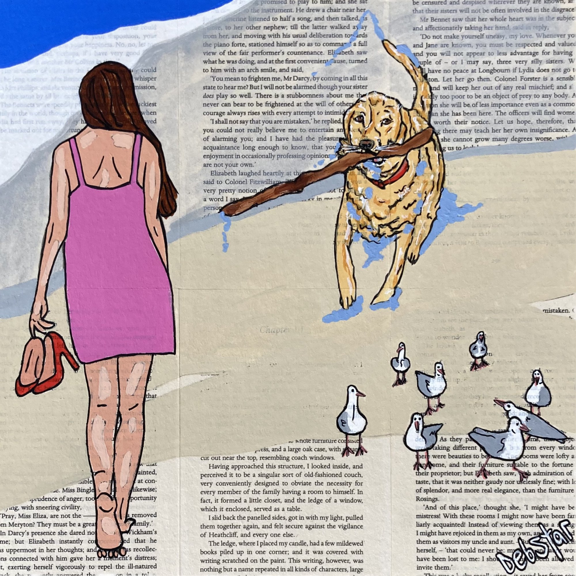 Dog Days - Fetch 2 30cm x 30cm