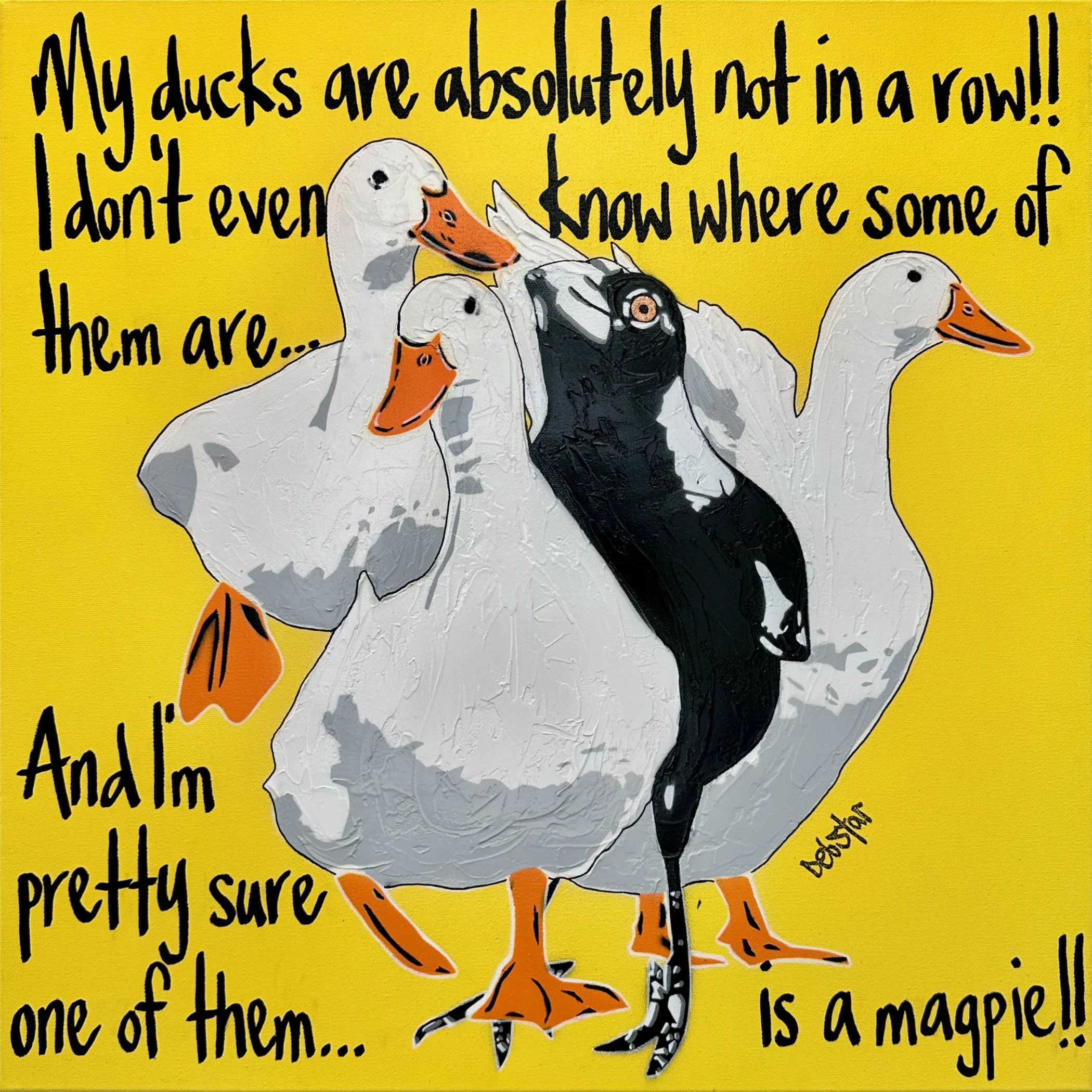 ducks-in-a-row-yellow-magpie-pop-art-debstar-deborah-lang-1.jpg