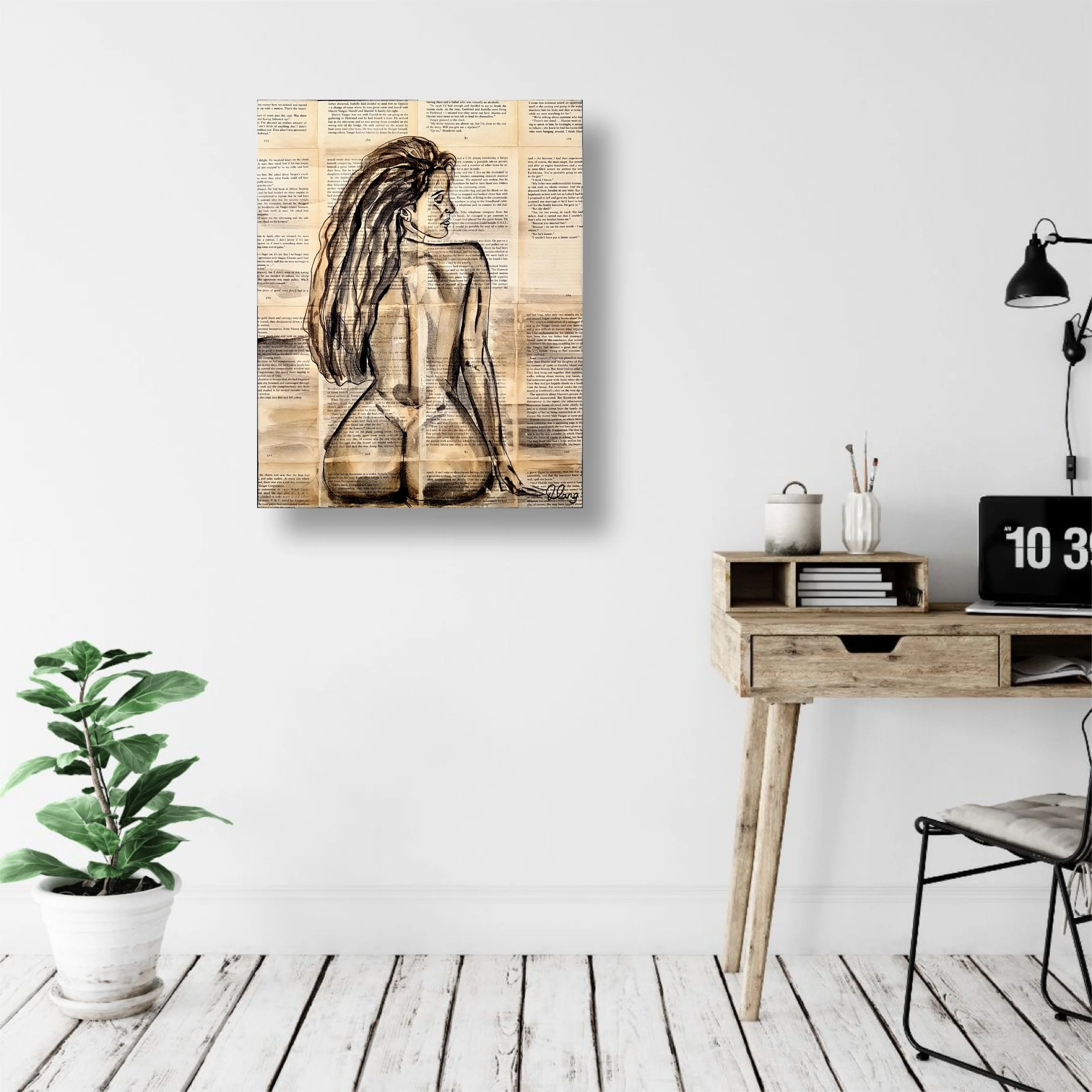 Centrefold 8 40.5cm x 51cm $550