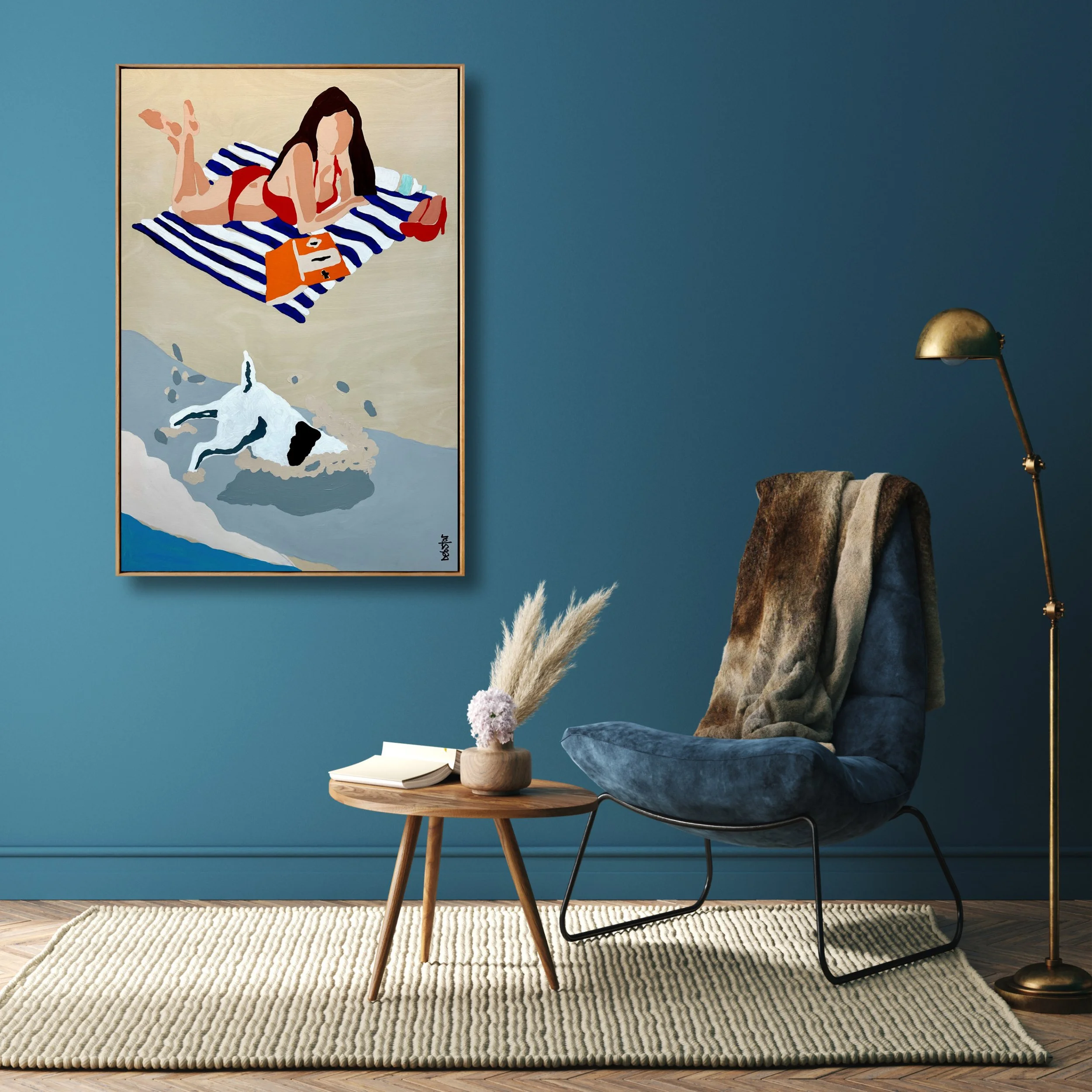 summer-snapshots-beach-Deborah-Lang- Debstar-lady-in-red-9.jpg