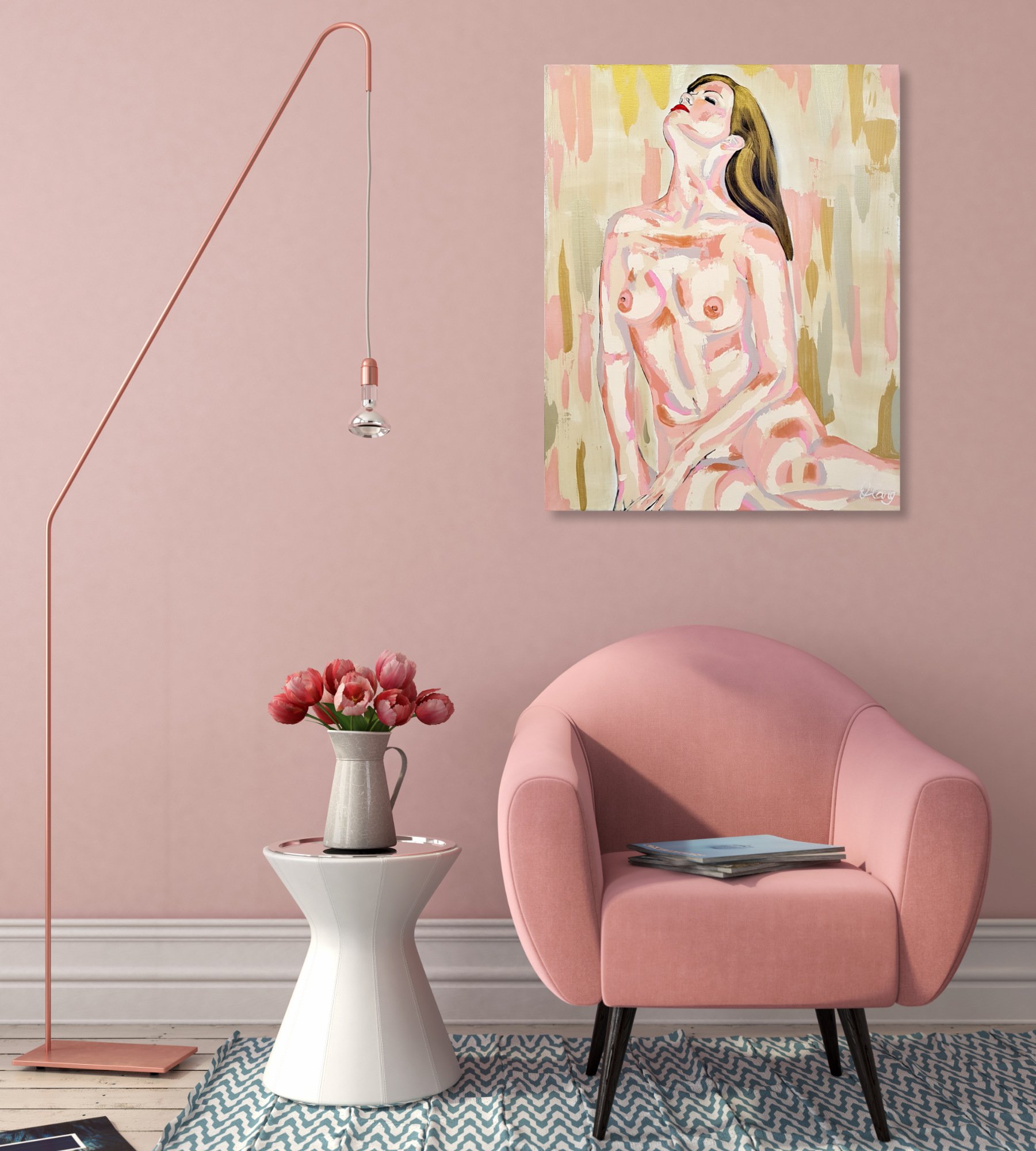 Bask Soft Metal 40.5cm x 51cm $350