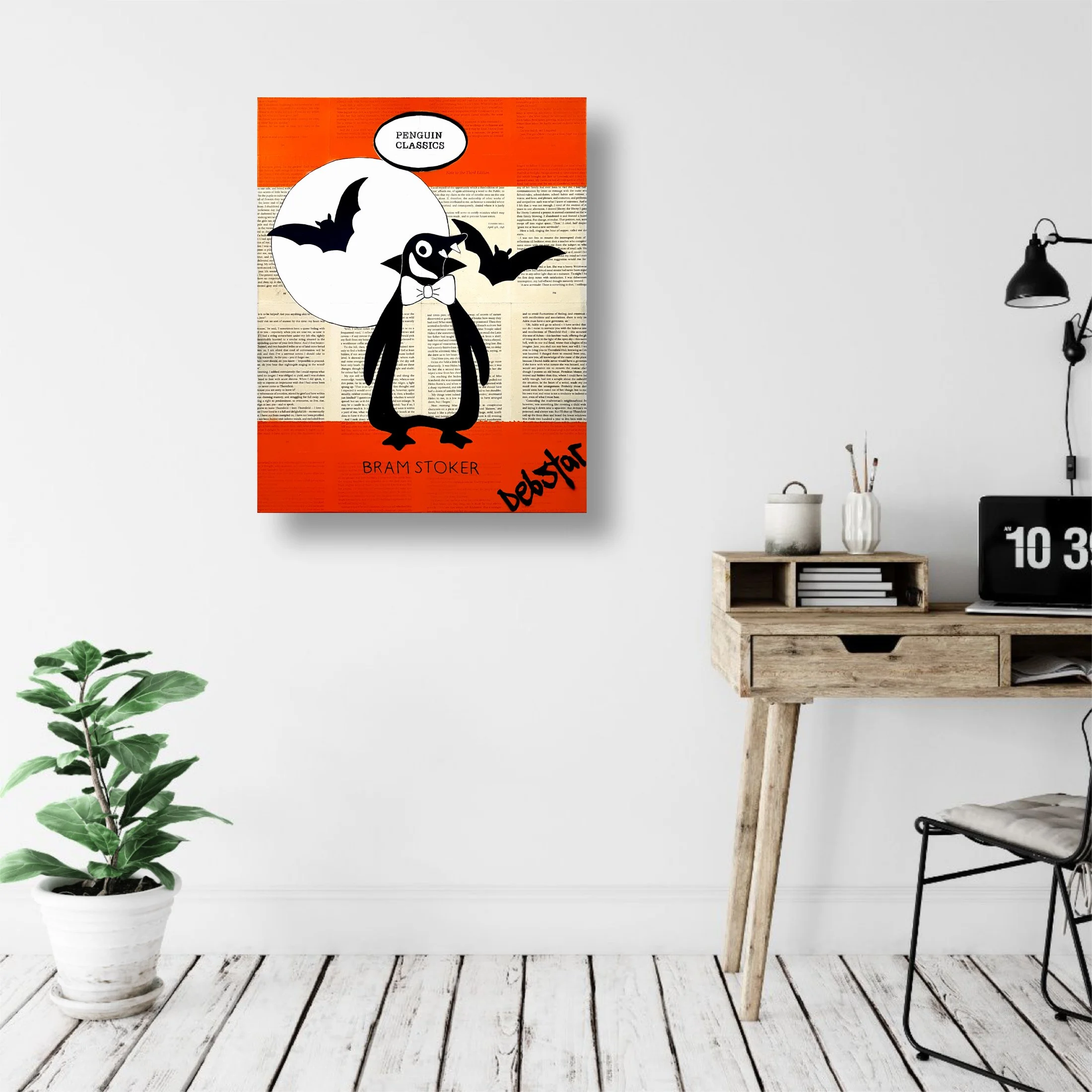 Penguin Books Dracula 40.5cm x 51cm $650