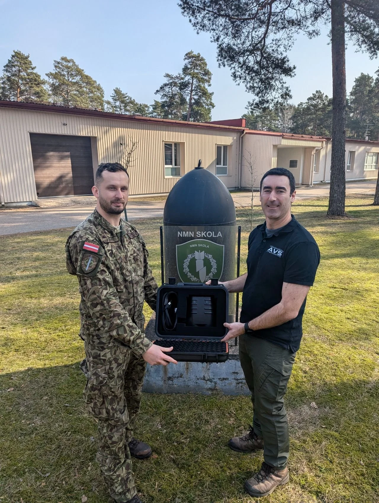 AVS delivers virtual binoculars to the Latvian Army