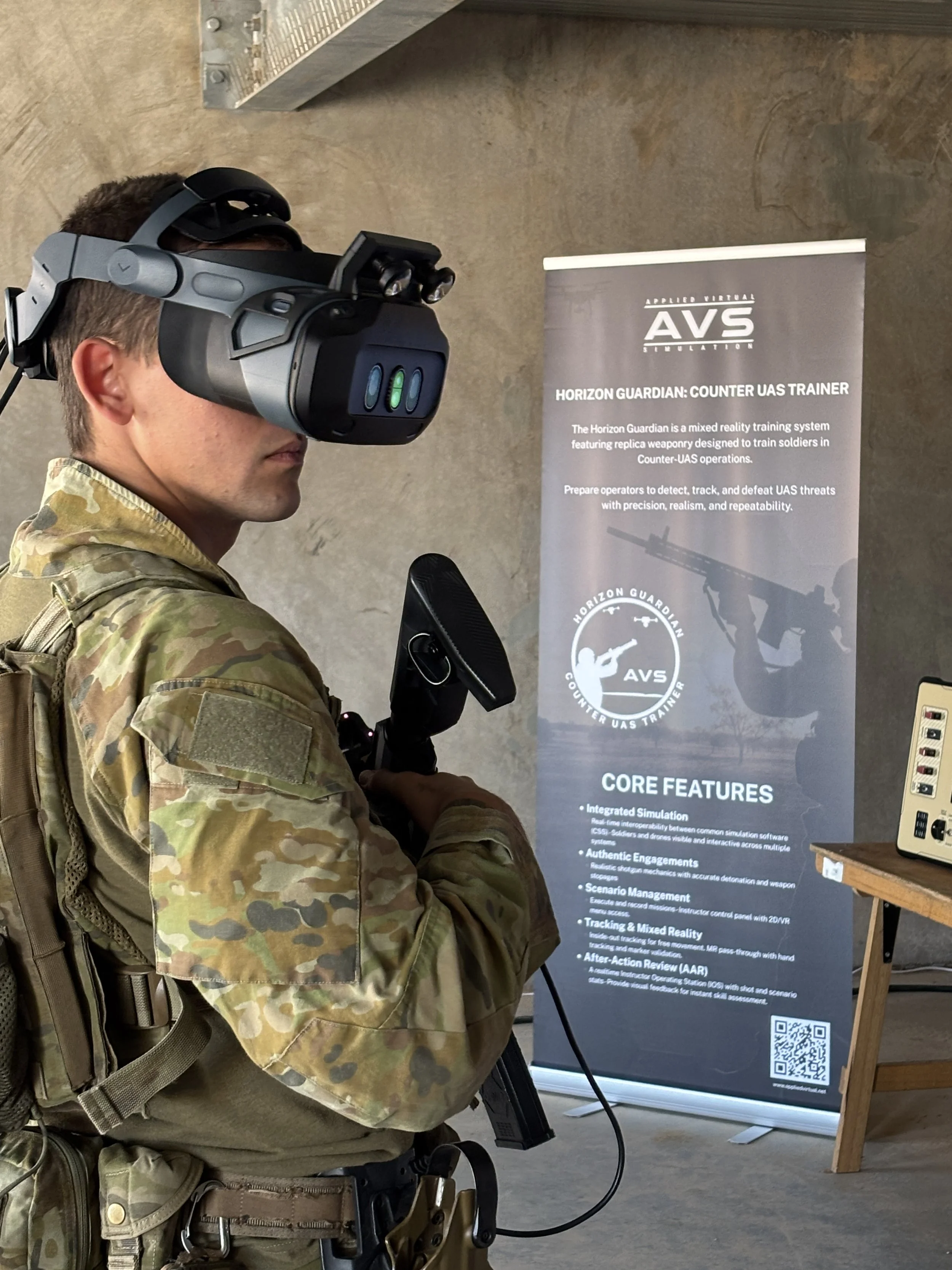 AVS demonstrates Horizon Guardian at Land 156 in Cultana