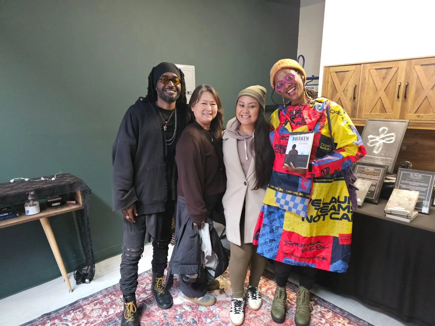 Soooo much gratitude for this beautiful event yesterday with local authors. It was the perfect event for a rainy and wet LA day. Thank you @seanaeon for posting this event and introducing me to @secretspotdtla, @aisamariewrites and @authorholdenwilli