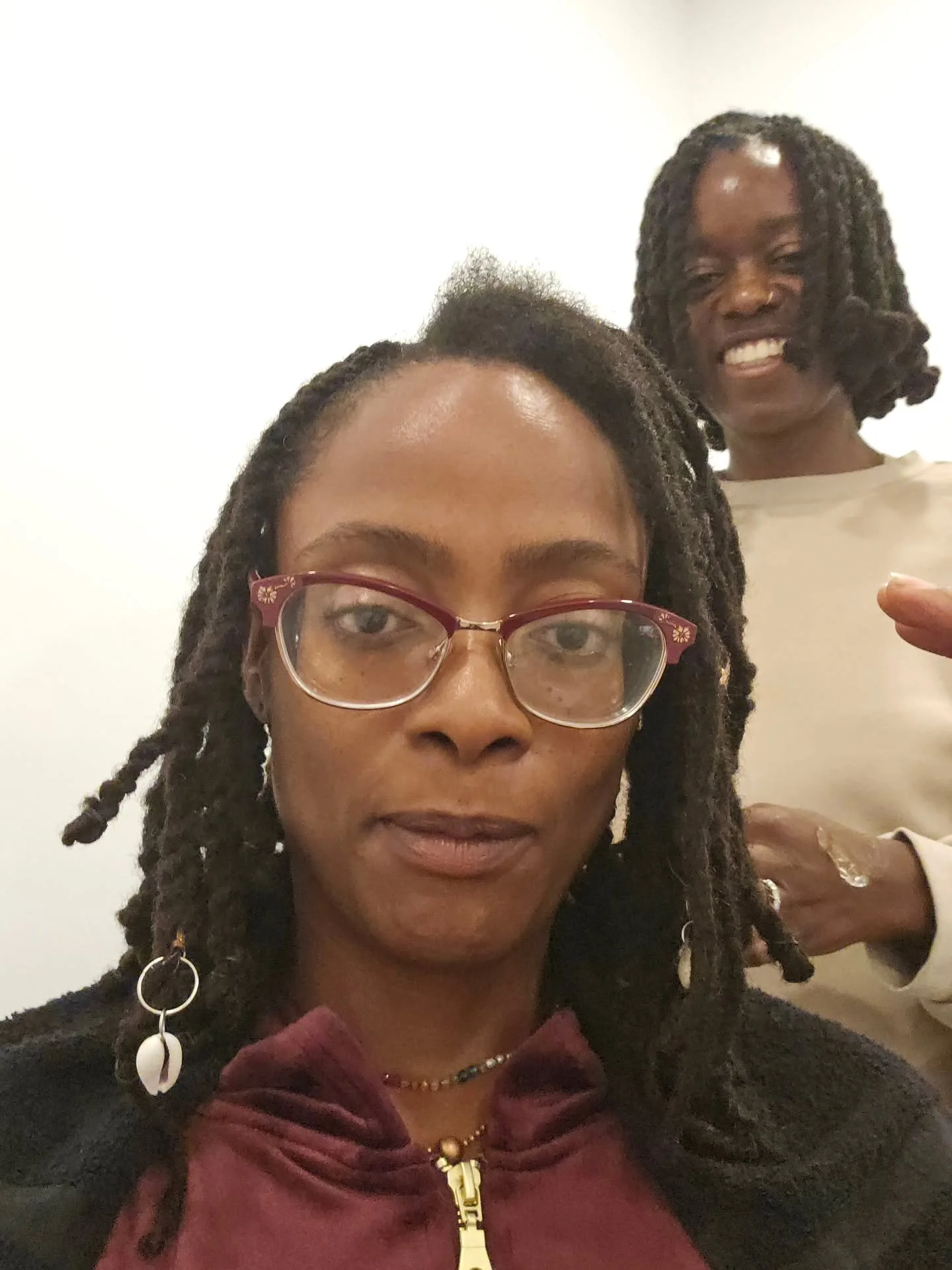 After getting my locs retwisted by the insanely talented @thelocdarling, I was driving back to the crib, drove past my old stomping grounds and felt a pull to drop in and say hi to some old comrades.  It was a short and sweet visit but it was very no