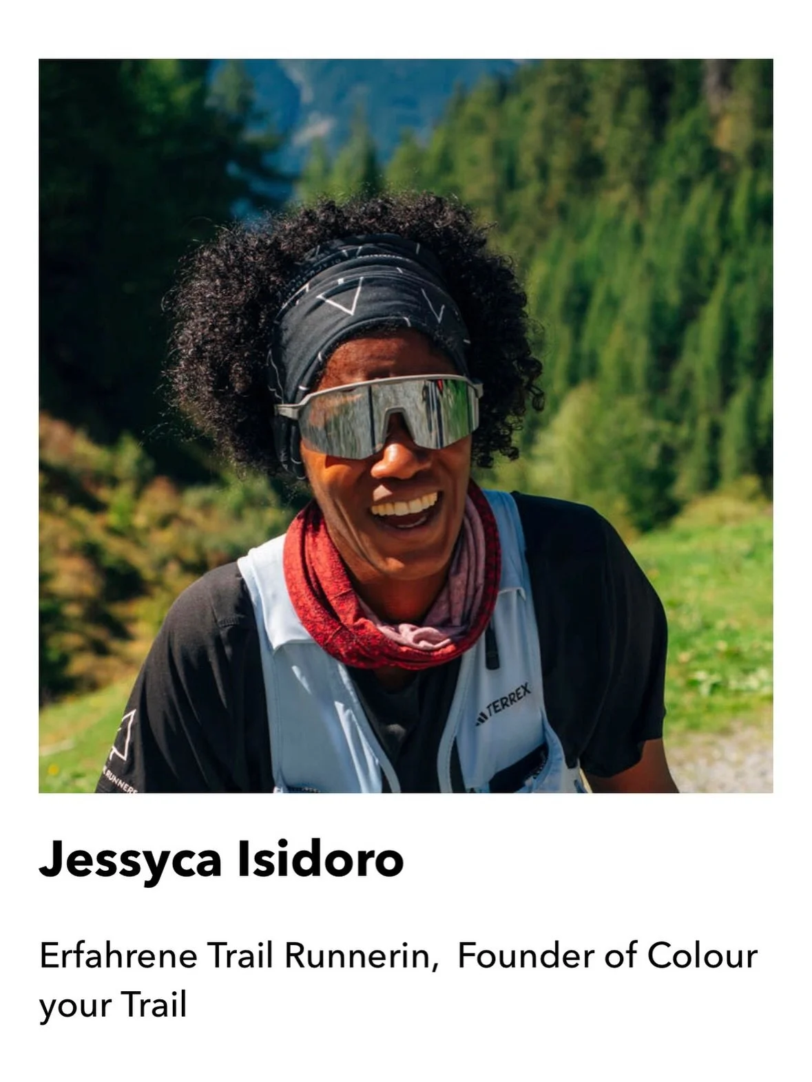 Excited to be part of the Team at the first Patagonia Trailrunning Weekend in beautiful Engelberg 🏃🏾&zwj;♀️&zwj;➡️🏔️