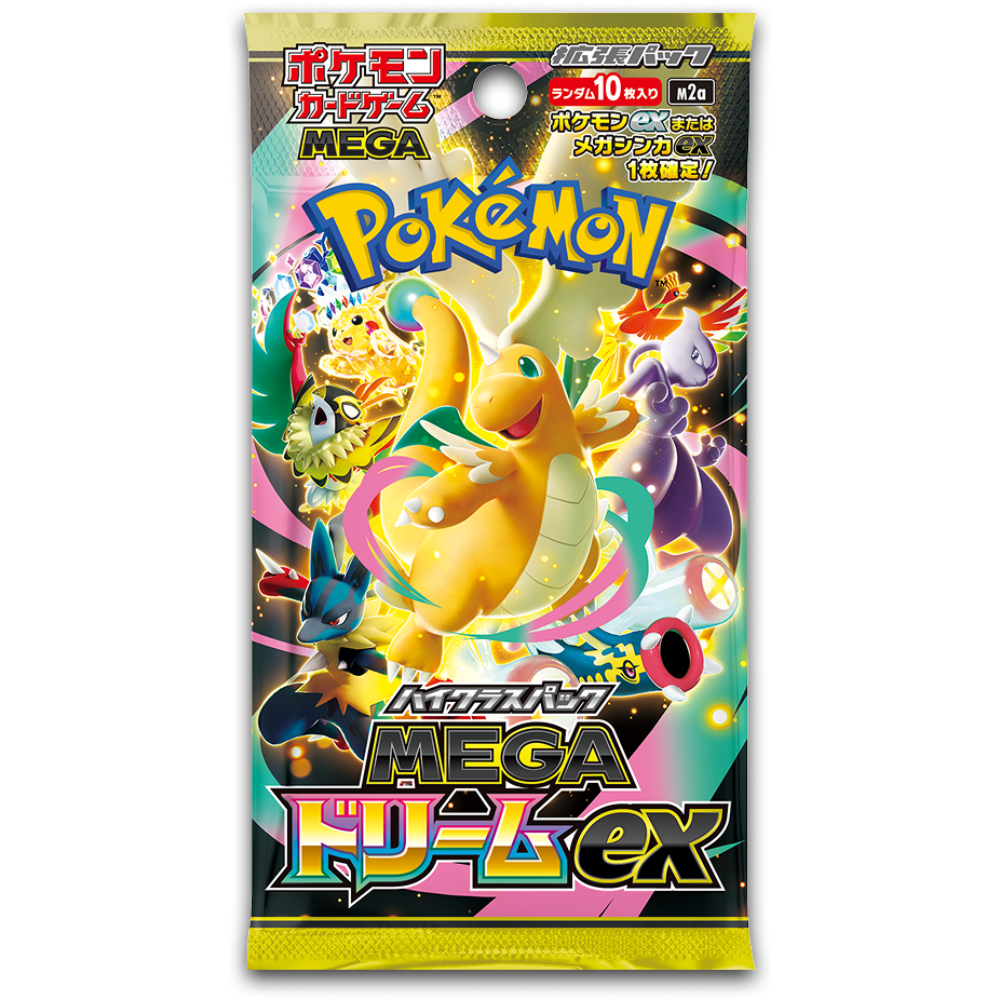 Pokemon Mega Dream Ex Booster Pack - Japanese