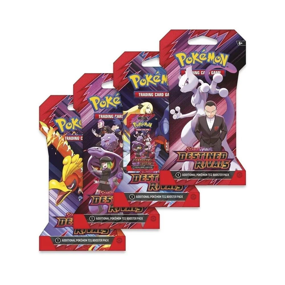 Destined Rivals Booster Pack Art Set (4-Pack Set)