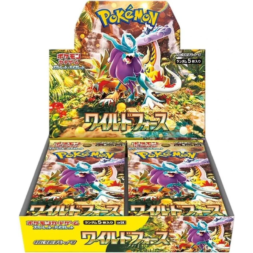 Pokemon Wild Force Booster Box - Japanese