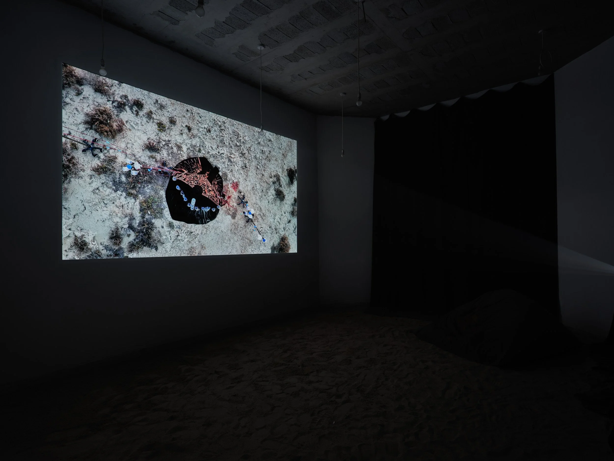 Rear Rooms

IV Projection Room
A separate room presents the IV island as projection.