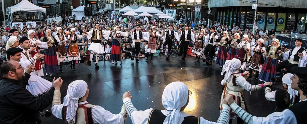 Lonsdale Street Greek festival event cleaning