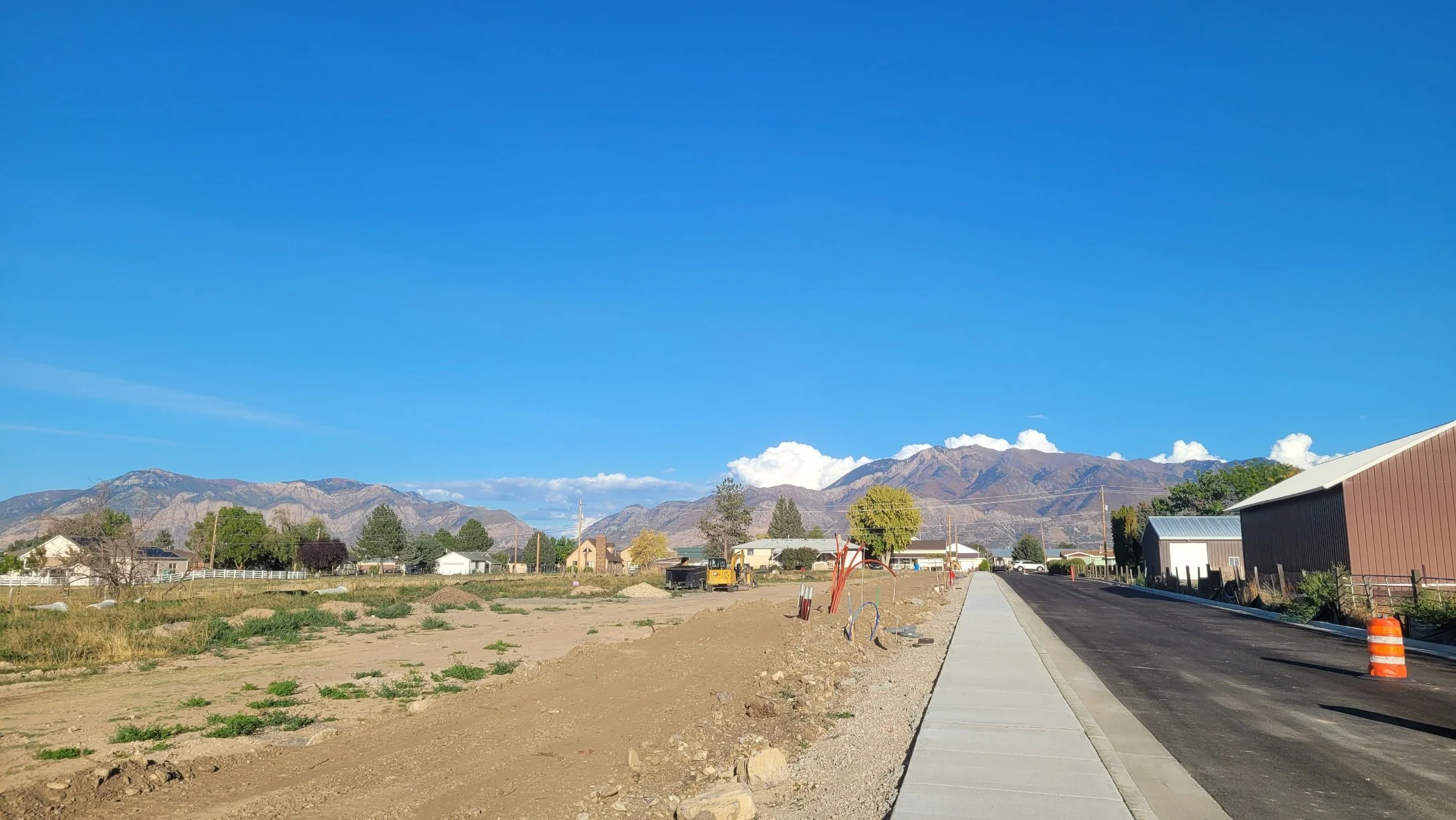 Eastern view of Mt. Ogden