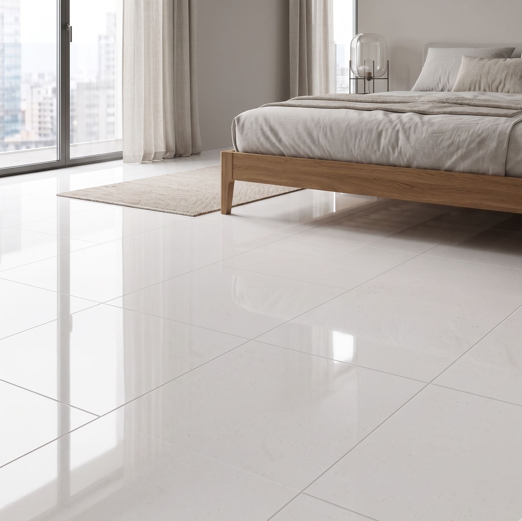 SUPER WHITE - 60x60 GLOSSY