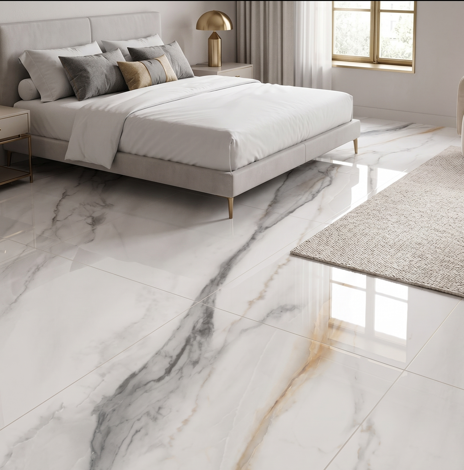 AVIS WHITE - 120x120 GLOSSY