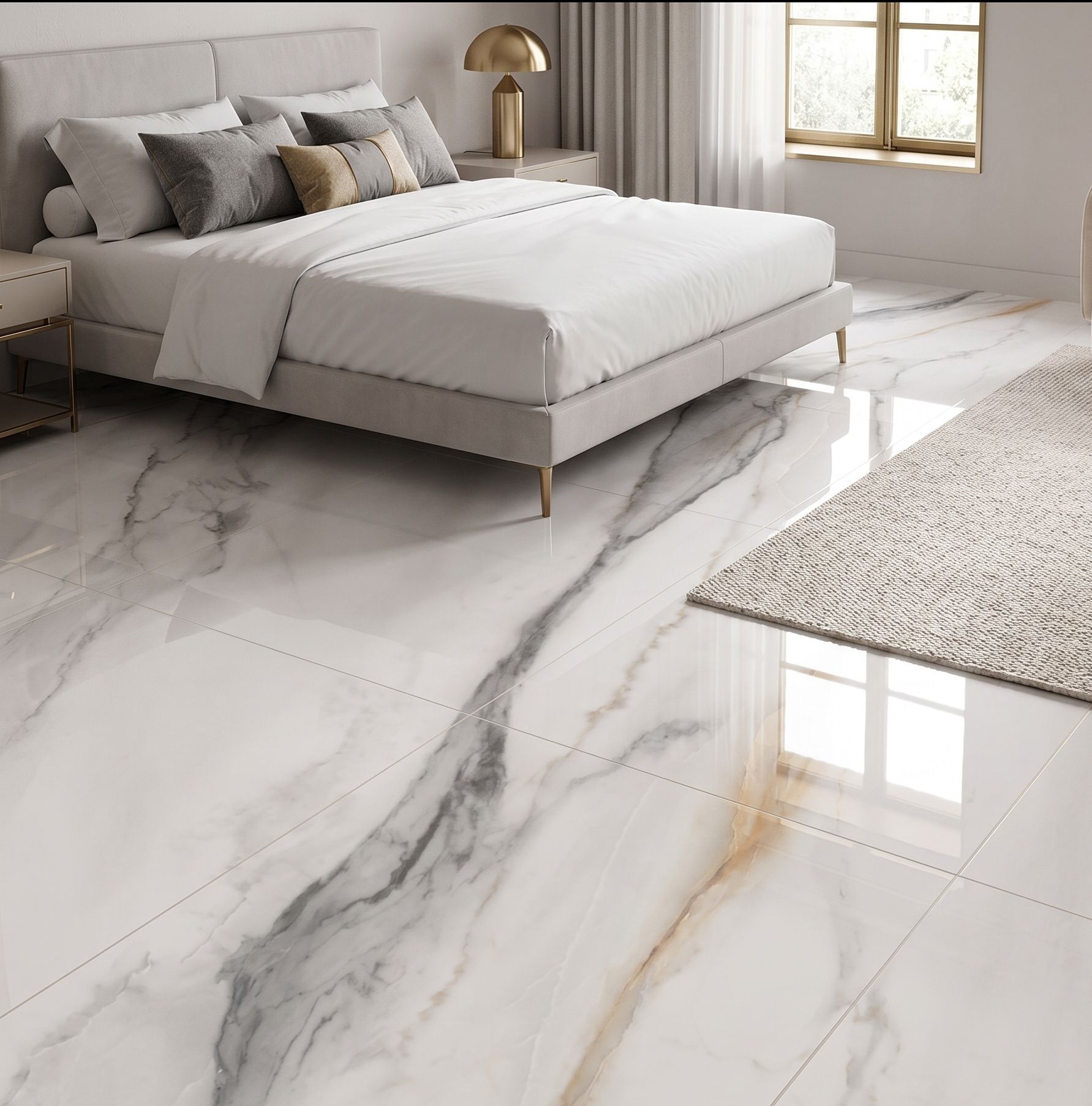 AVIS WHITE - 120x120 GLOSSY