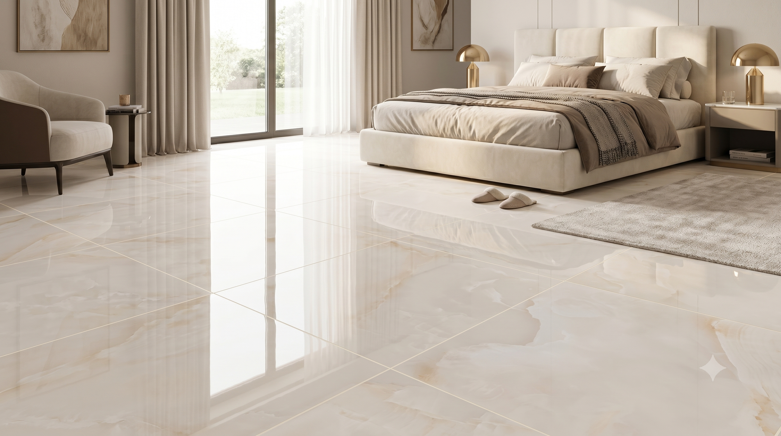 SNOW ONYX - 60x120 GLOSSY