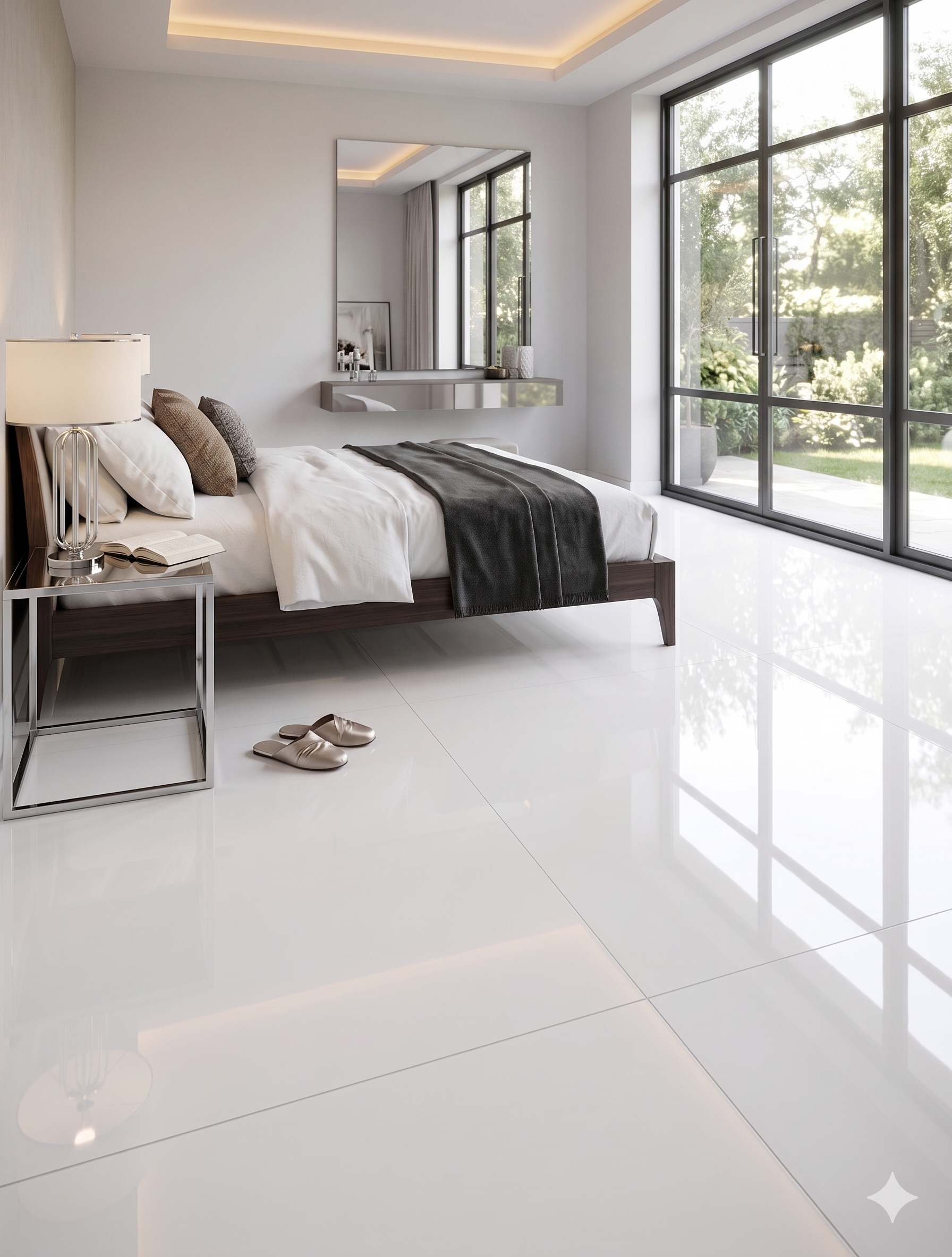 PLAIN WHITE - 60x120 GLOSSY