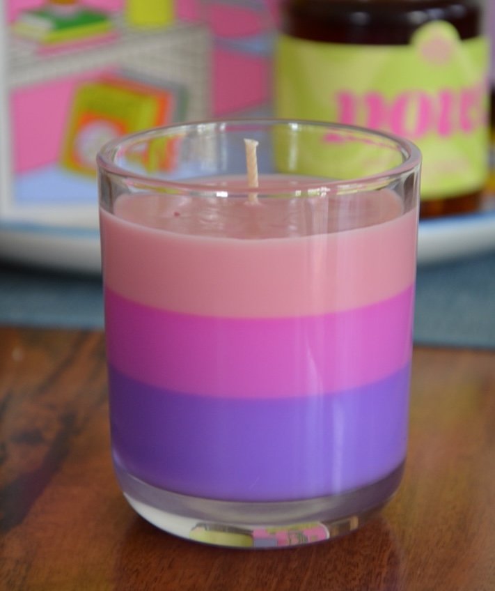 Purple Blackberry & Rose Candle