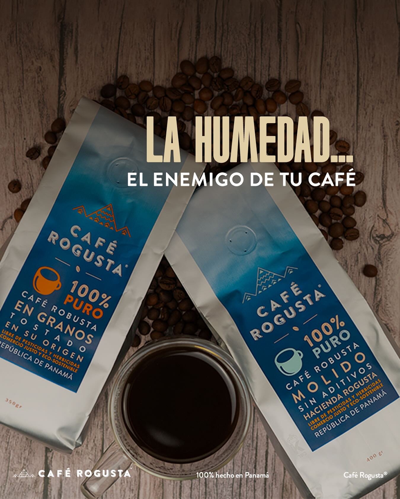 La humedad es el enemigo de tu caf&eacute; en casa 

Ya sea en grano o molido, la humedad puede alterar la calidad de tu caf&eacute;, &iexcl;y no queremos eso! Aqu&iacute; tienes unos consejos para mantener tu caf&eacute; siempre en su mejor versi&oa