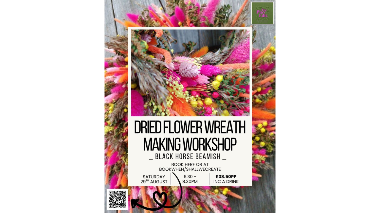 Dried Flower Wreath Making Workshop