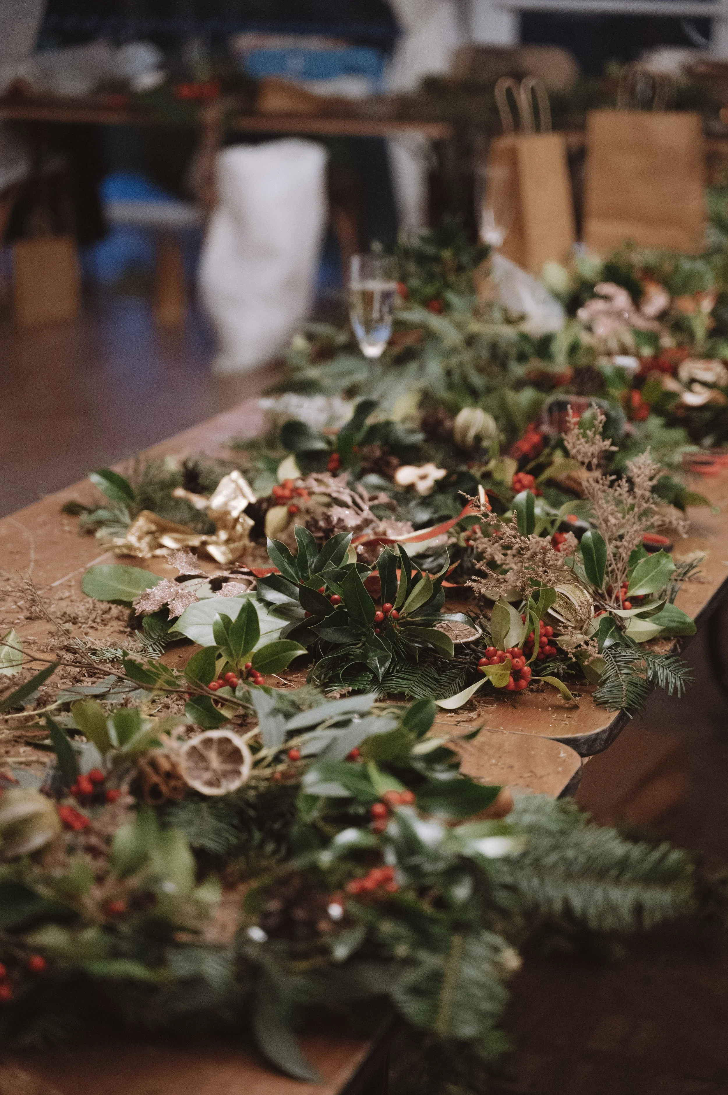 Wreathmaking_Black Horse Beamish_Orchard Marquee-3.jpg