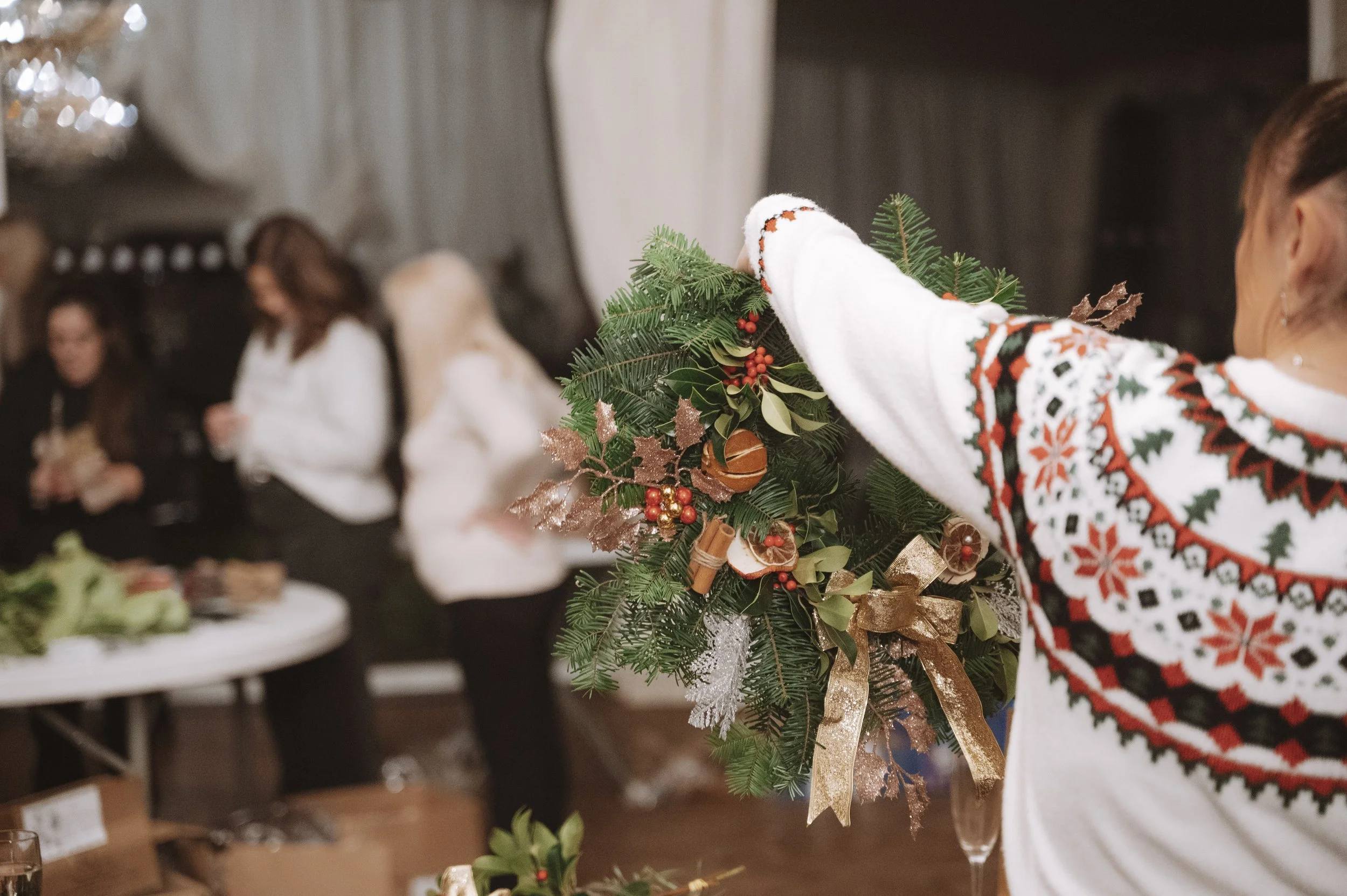 Wreathmaking_Black Horse Beamish_Orchard Marquee.jpg