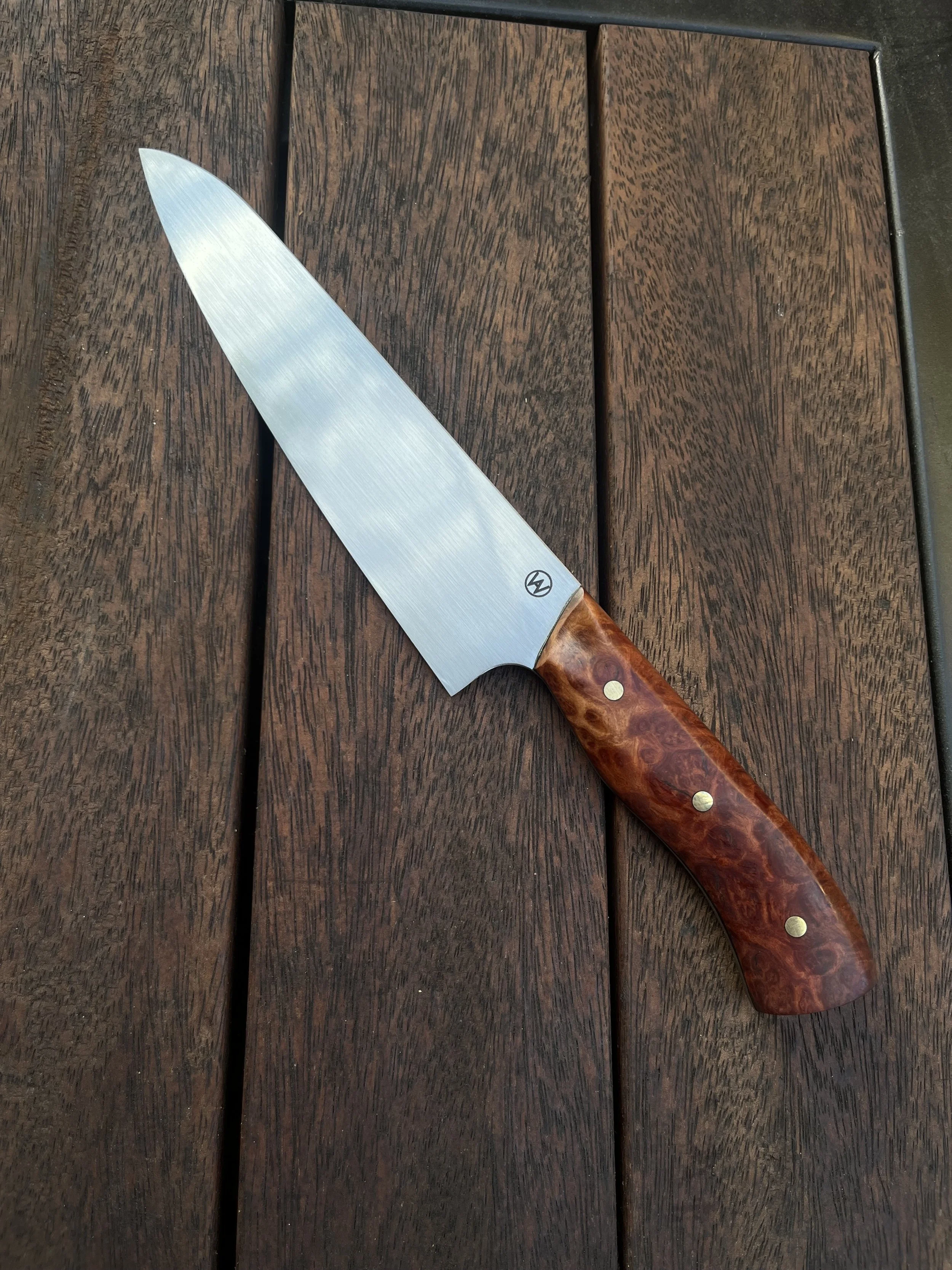 Chef's Knife - Mulga Burl