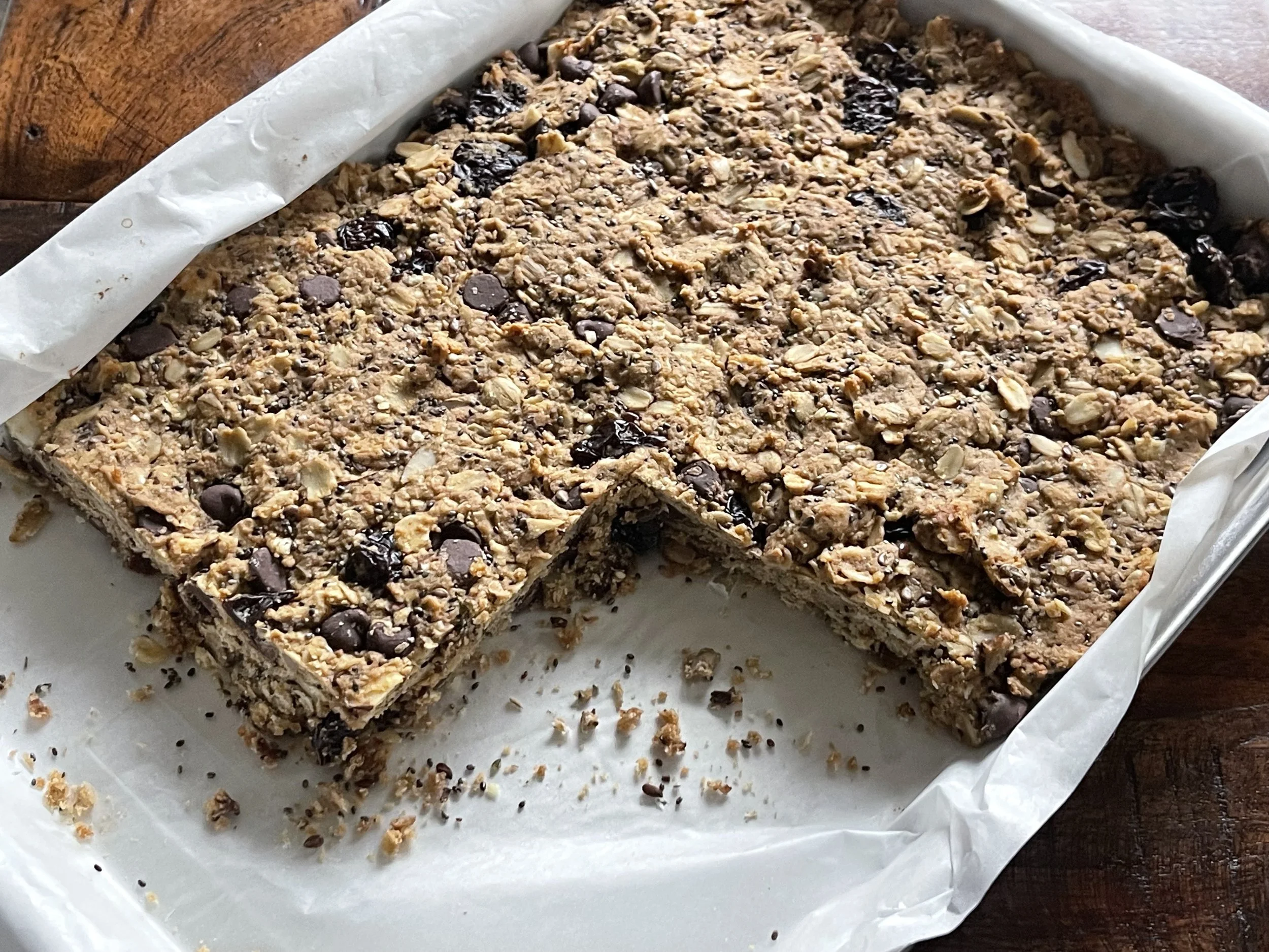 The Rummage-Around-the-Pantry Oat Bars