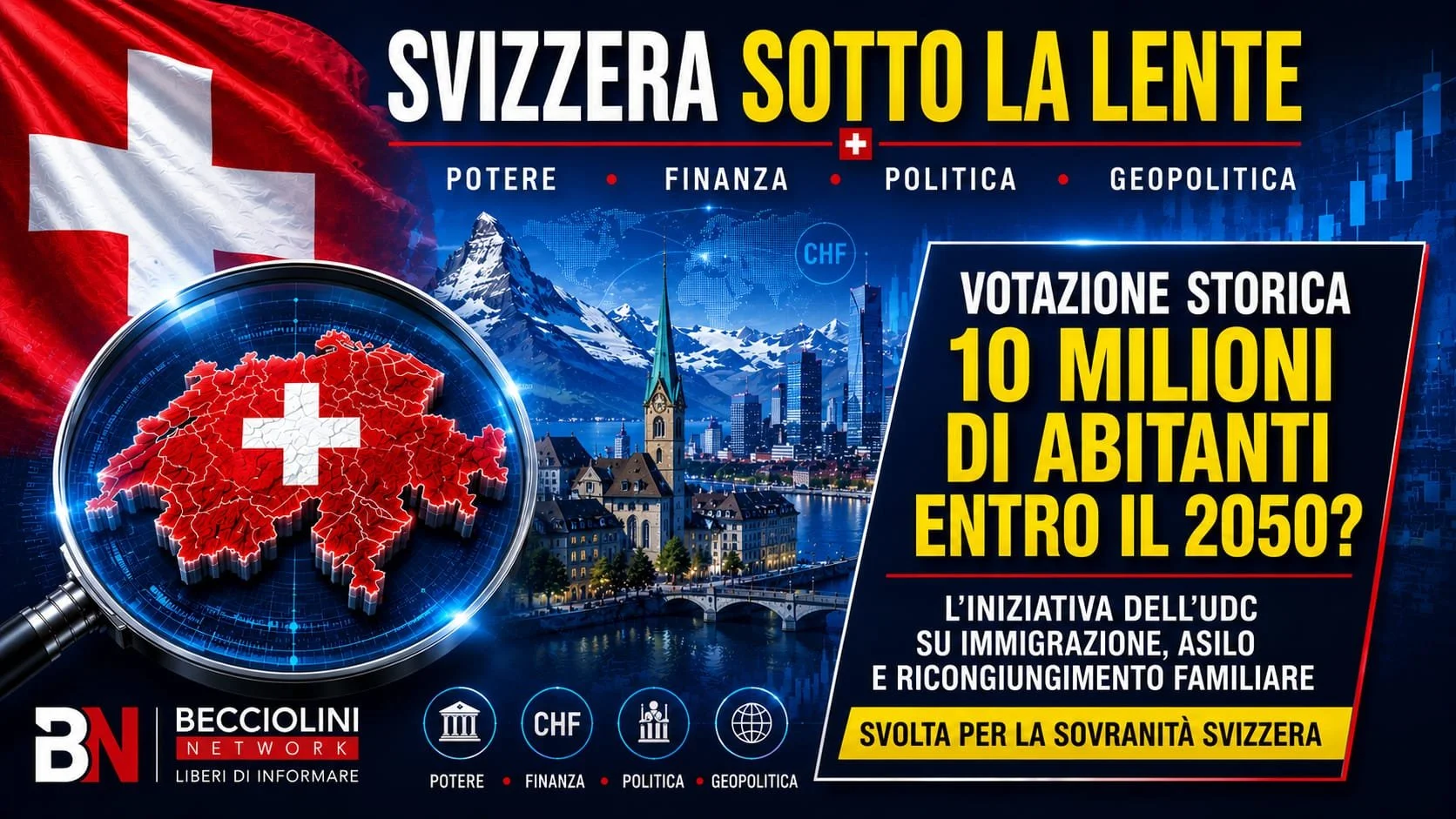 “No ad una Svizzera da 10 Milioni”