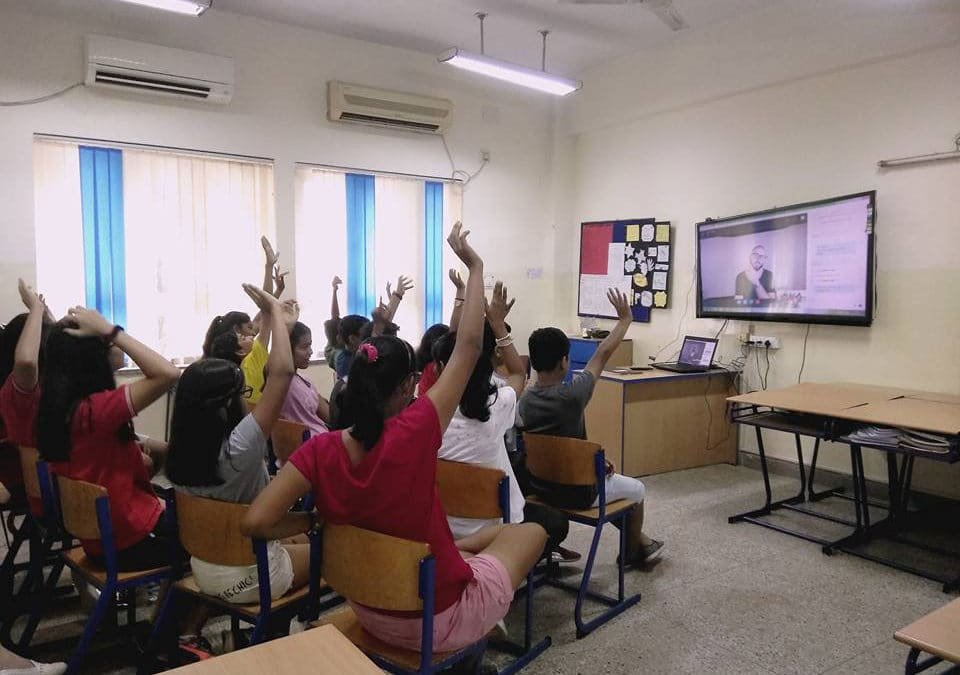 Guest lecture at International School of Calcutta