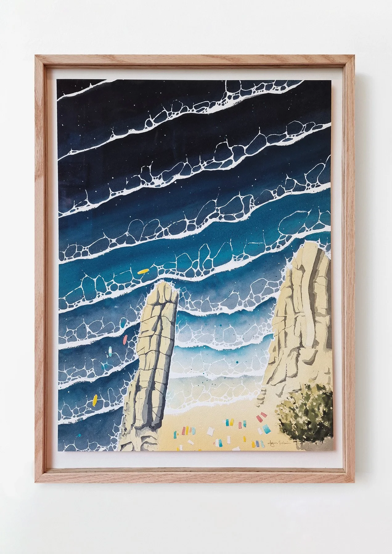 «Huk Badestrand» av Magnus Schive