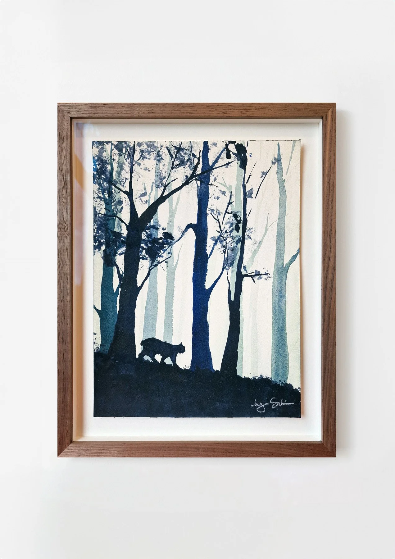 «Gaupe i skogen» av Magnus Schive