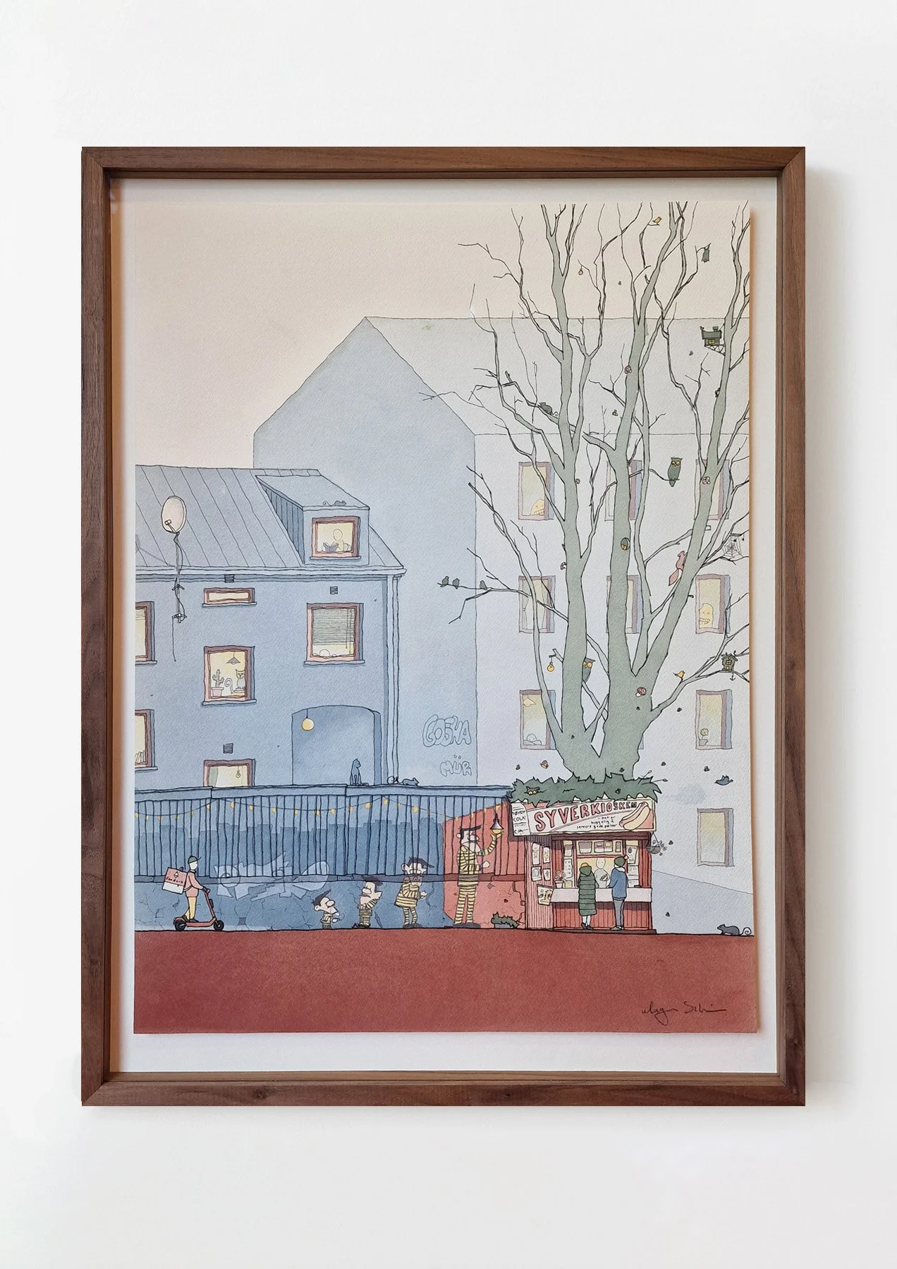 «Syverkiosken» av Magnus Schive