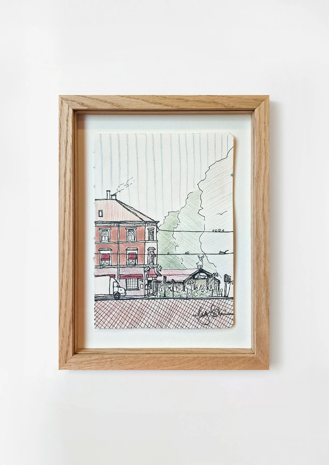 «Lorry» (studie) av Magnus Schive