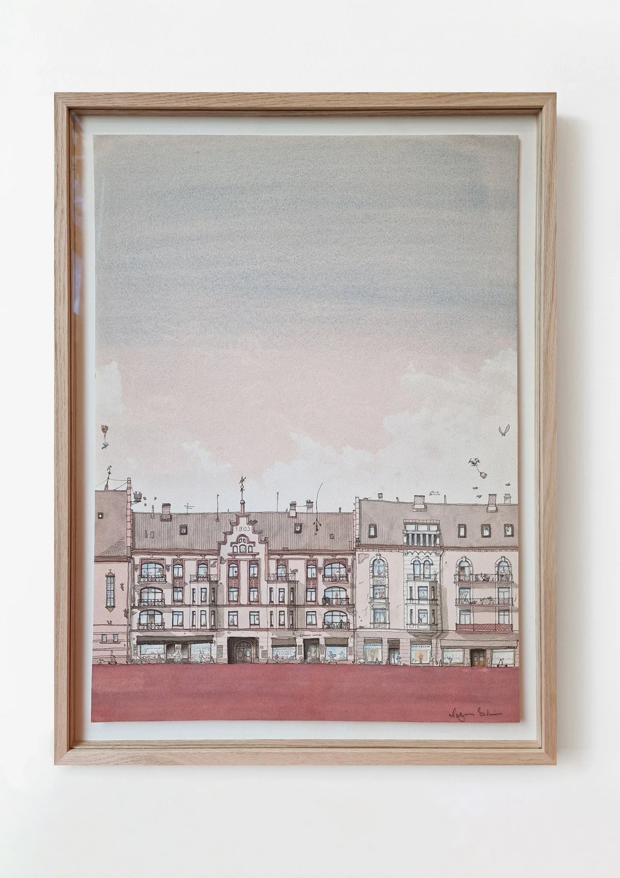 «St. Hanshaugen» av Magnus Schive