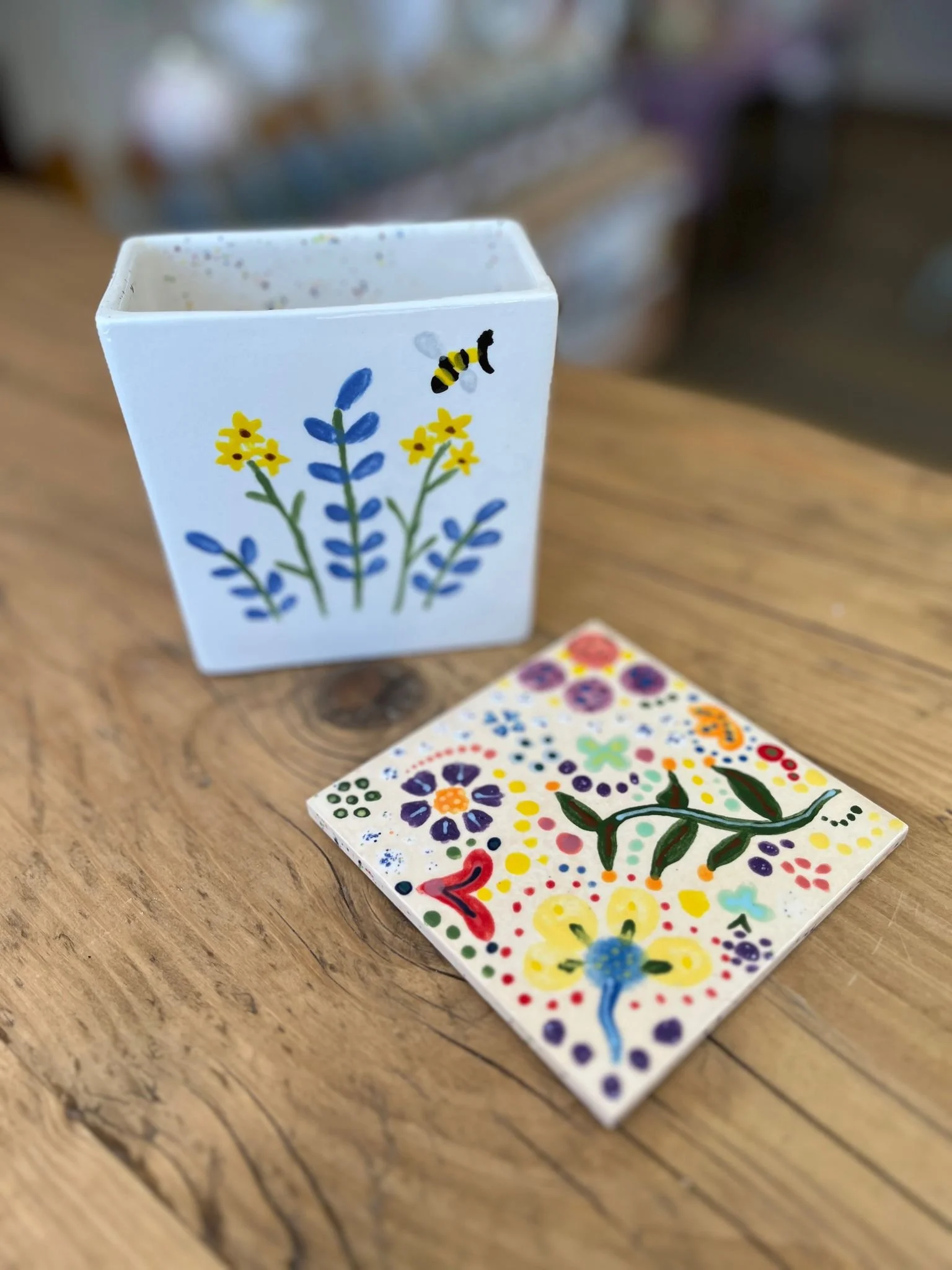 painted pottery coasters.jpeg