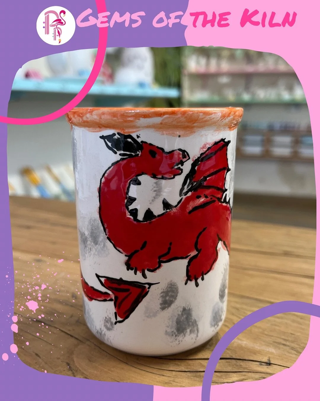 💎GEMS &bull; OF &bull; THE &bull; KILN 💎
 
Woah - what a lot of mugs! Perfect for the colder weather, with a &ldquo;made by you&rdquo; twist🥰

Paint your own kiln gem at Pitter Potter - All ready for Autumn!
🎨🌵🦩

For more information, visit our
