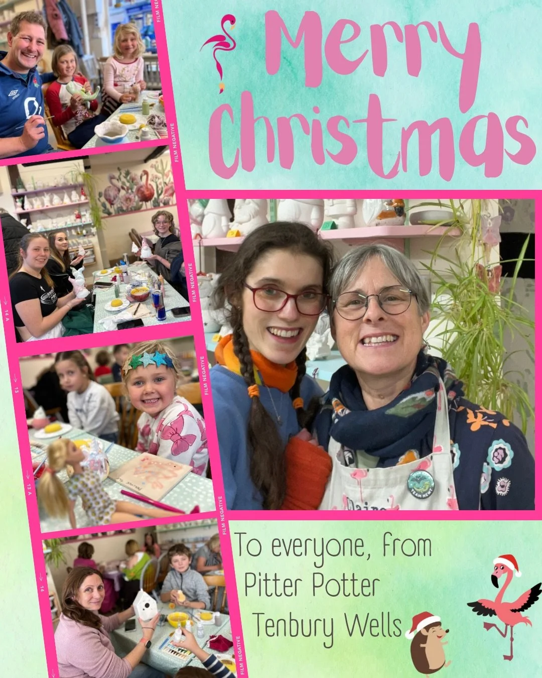 Merry Christmas from Pitter Potter Tenbury Wells!

We are now CLOSED until Saturday 27th, and we&rsquo;re looking forward to a few days off!😅

Thank you to everyone who has visited us over the past few weeks - it&rsquo;s been busy, but golly - it&rs