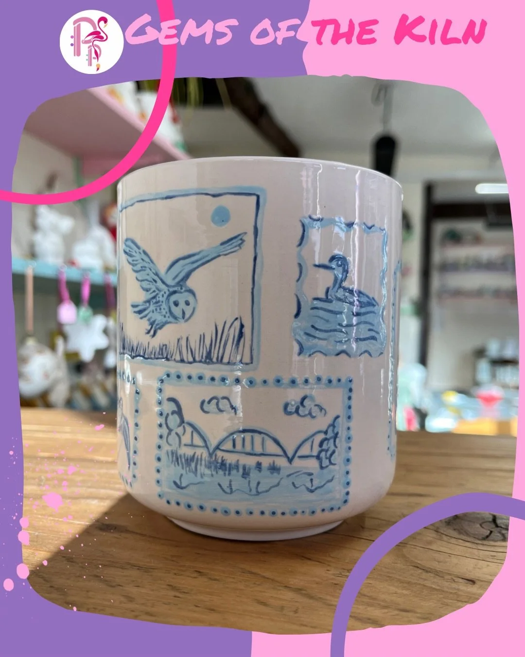 💎GEMS &bull; OF &bull; THE &bull; KILN 💎
 
Okay, so we got a bit behind with the Kiln Reveals last year, and never quite caught up. So this is it - the final catchup! Obviously this is only a small selection of pieces painted throughout December, b