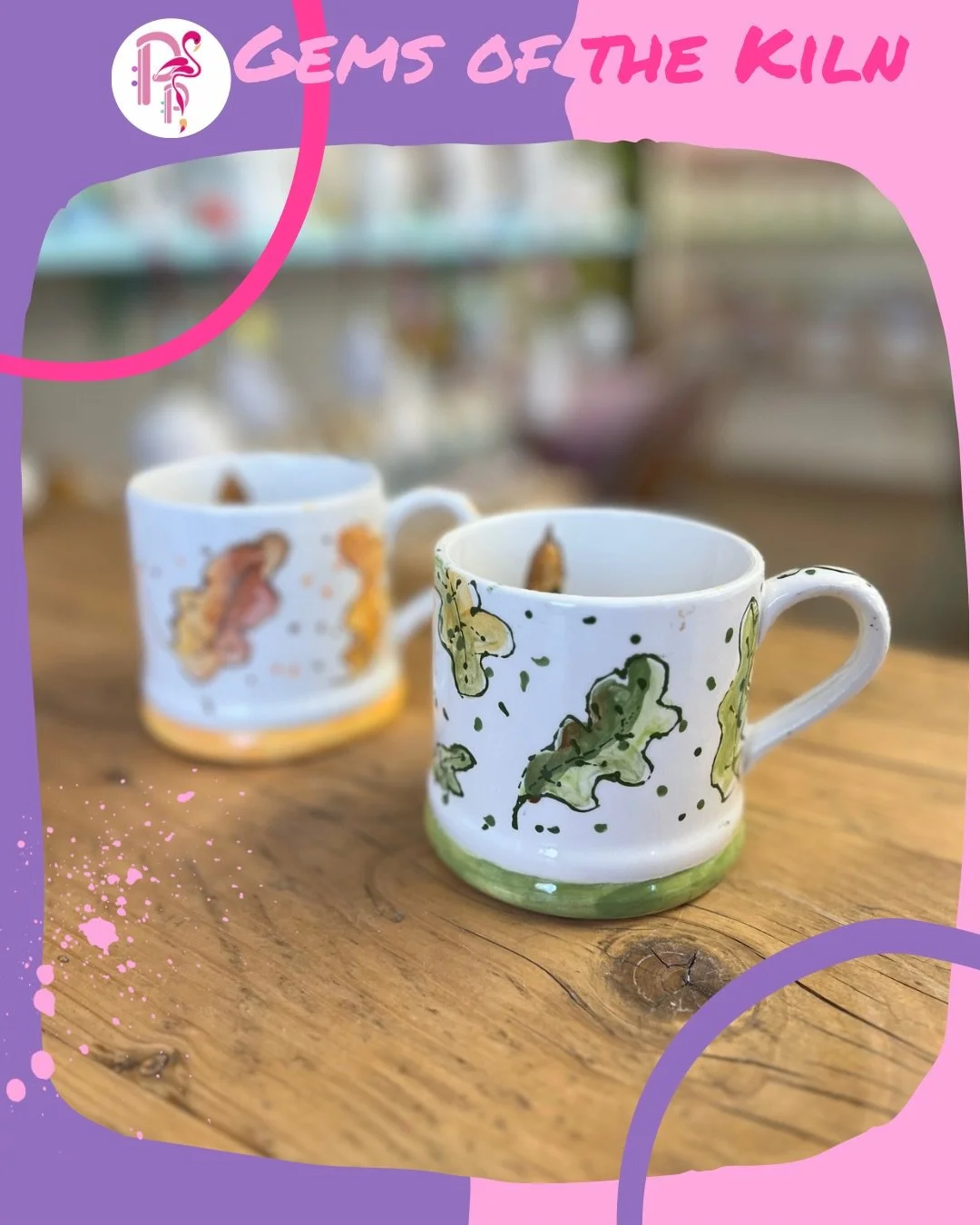 💎GEMS &bull; OF &bull; THE &bull; KILN 💎

There&rsquo;s a clear favourite shape in this kilnload - what a lot of mugs! Such a brilliant range of ideas, and all painted by our lovely visitors☕️

Paint your own kiln gem at Pitter Potter Tenbury Wells