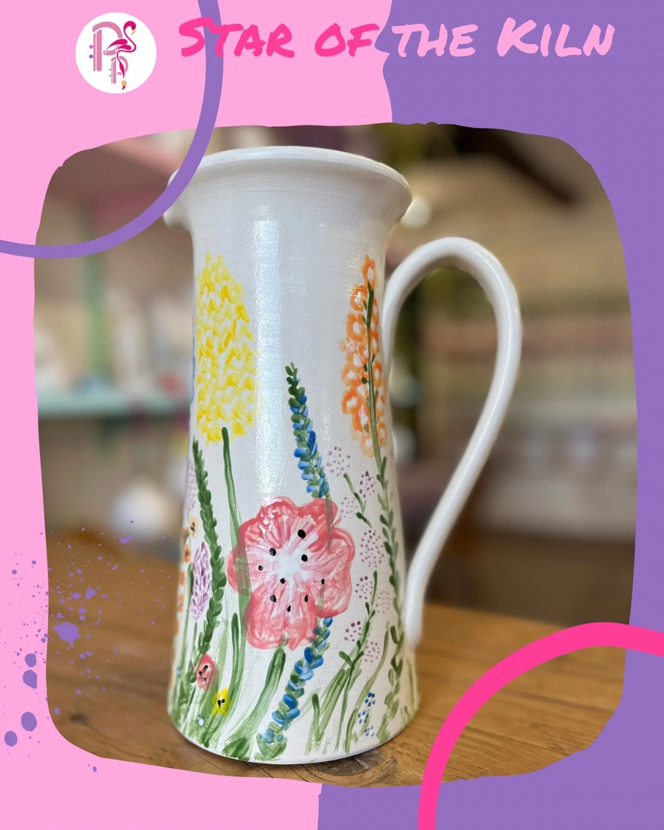 🌟STAR &bull; OF &bull; THE &bull; KILN🌟

Not only is this just stunningly huge and hugely stunning, it was also painted in accord an hour and a half! (Which is NOT something we could manage) Awesome work from a Birthday painter🙌🏻

Feeling inspire