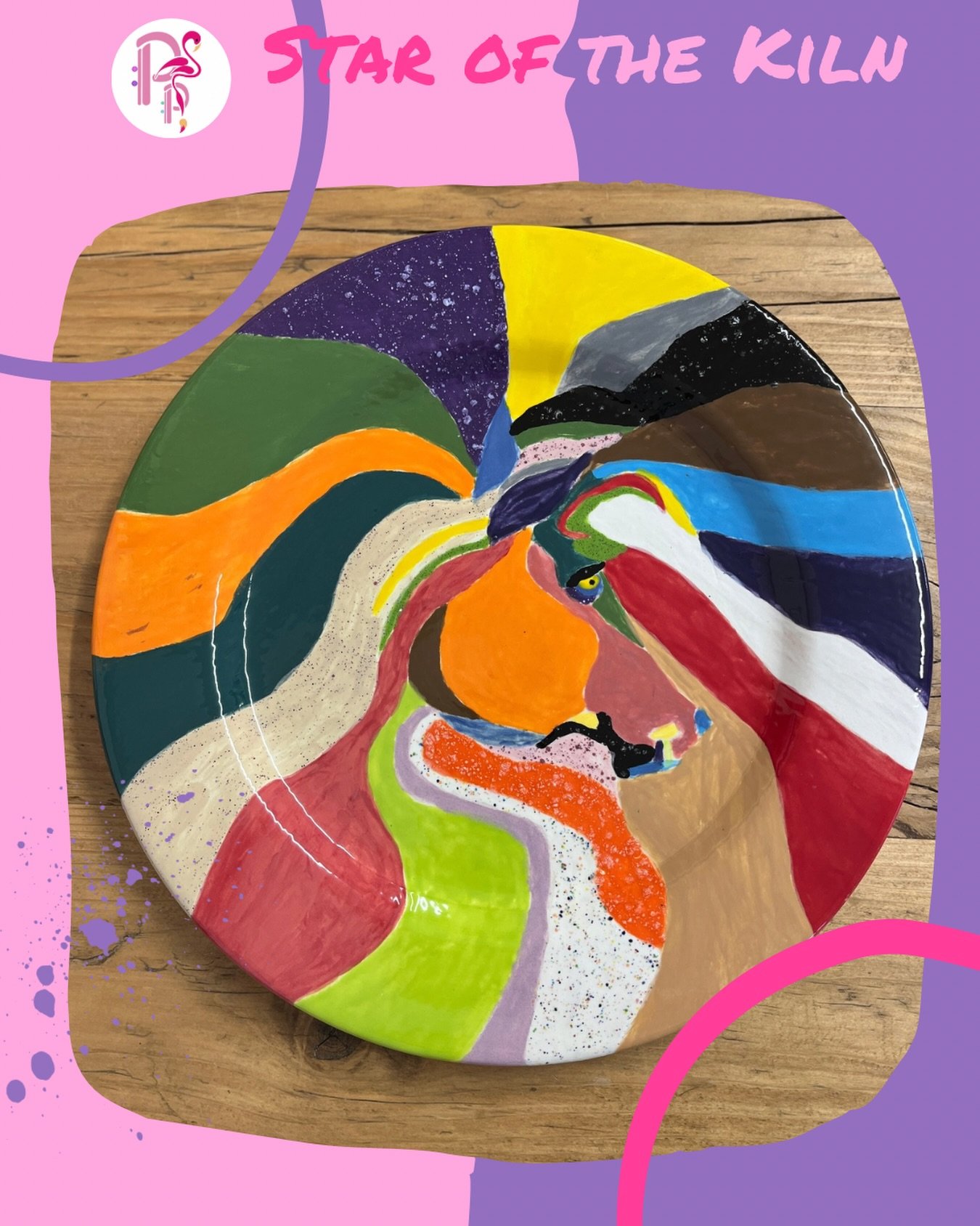 🌟STAR &bull; OF &bull; THE &bull; KILN🌟

Christine has painted many a masterpiece with us, but we feel she&rsquo;s really excelled herself with this gorgeous horse plate! Such a clever use of colour, shape and styling👏👏👏

Feeling inspired? Book 