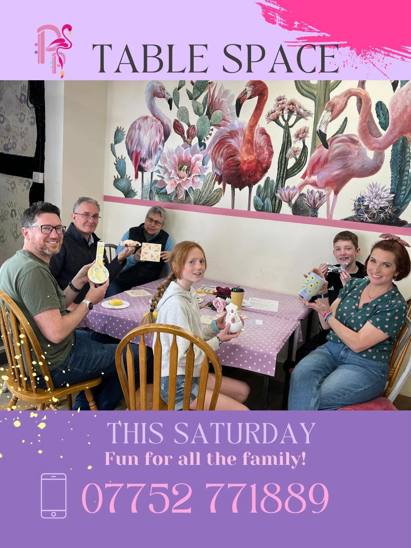 🌵SATURDAY &bull; AVAILABILITY🌵

The studio will be closed on Saturday 2nd May, so this is your last chance to get in some weekend painting until the 9th!😱 Grab the phone and book your table now for the perfect pottery painting experience🧘&zwj;♀️
