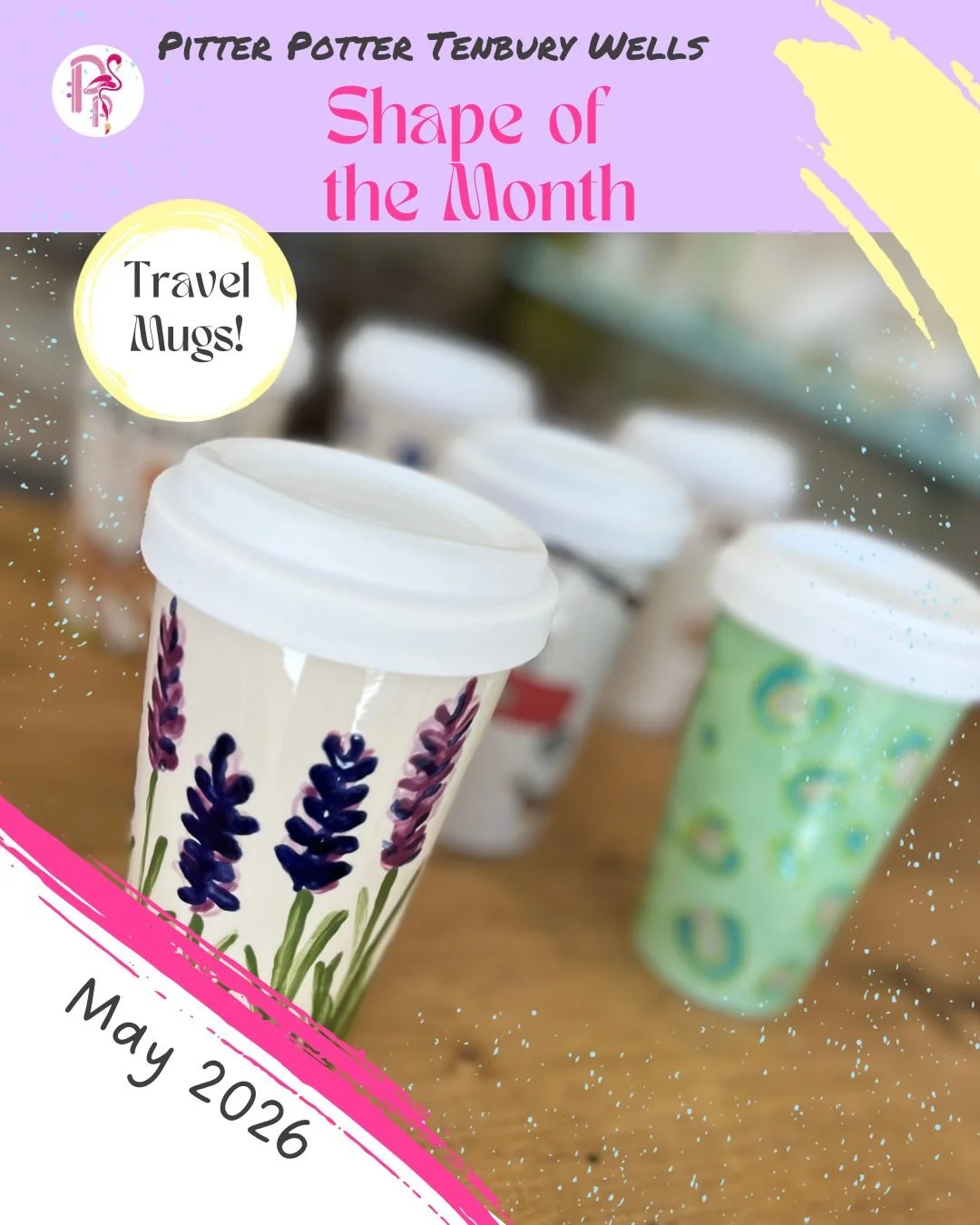 🍯SHAPE &bull; OF &bull; THE &bull; MONTH🍯

What&rsquo;s the hottest shape of May (and April) 2026?
We&rsquo;re delighted to report that our new reusable travel mugs have been hot stuff since we got them in!☕️ We are extremely pleased about this (yo
