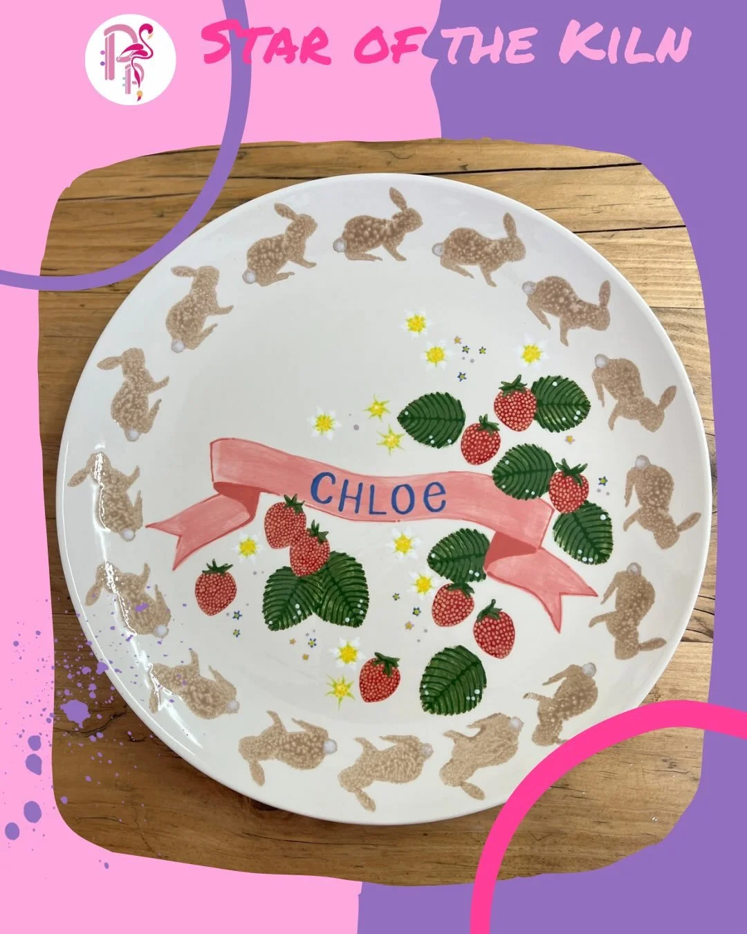 🌟STAR &bull; OF &bull; THE &bull; KILN🌟

We are OBSESSED with this plate - every part of the design is so balanced and well-considered. Stunning🤩

Feeling inspired? Book now to #PaintYourStyle!
🌵🎨🦩

For more information, visit our website 
http