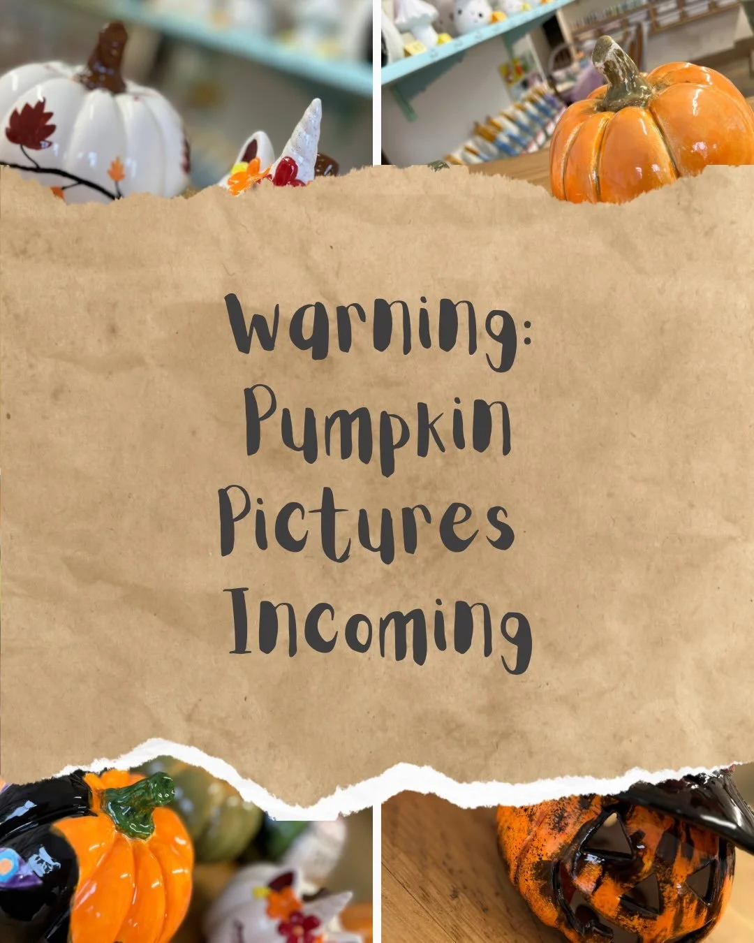 🎃PUMPKIN &bull; PICS 🎃

October marks our most popular event, and this year&rsquo;s Pumpkin Painting Evening was absolutely Fang-tastic!

So many awesome designs, from pretty glitter to spooky streaks - and lots of crystal glaze!

We&rsquo;ve glaze