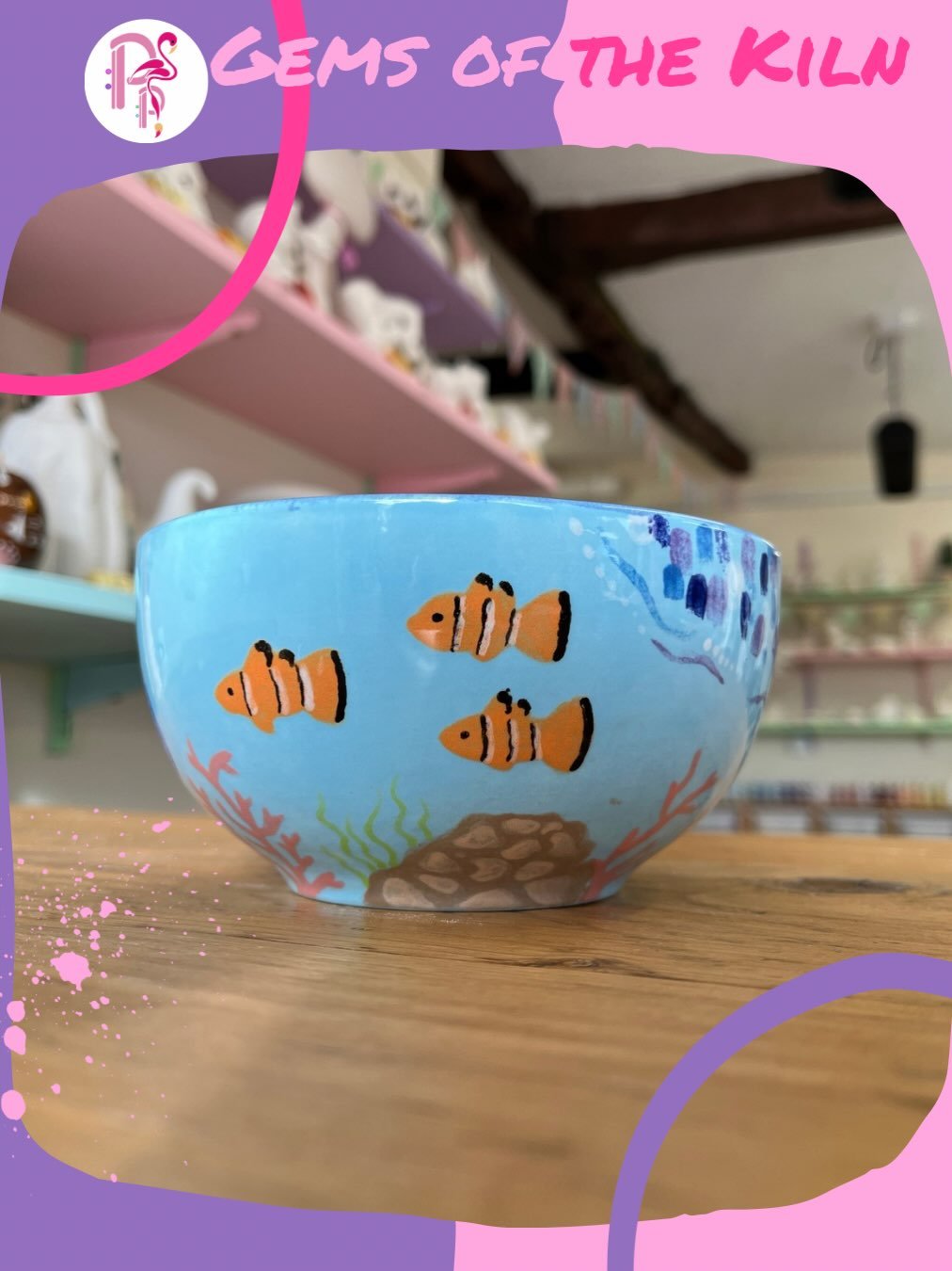 💎GEMS &bull; OF &bull; THE &bull; KILN 💎

What a delightful selection! Cowboy butter dishes; Japanese flowers - we always love seeing our visitors&rsquo; creativity 🖌️

Paint your own kiln gem at Pitter Potter Tenbury Wells - no experience needed!