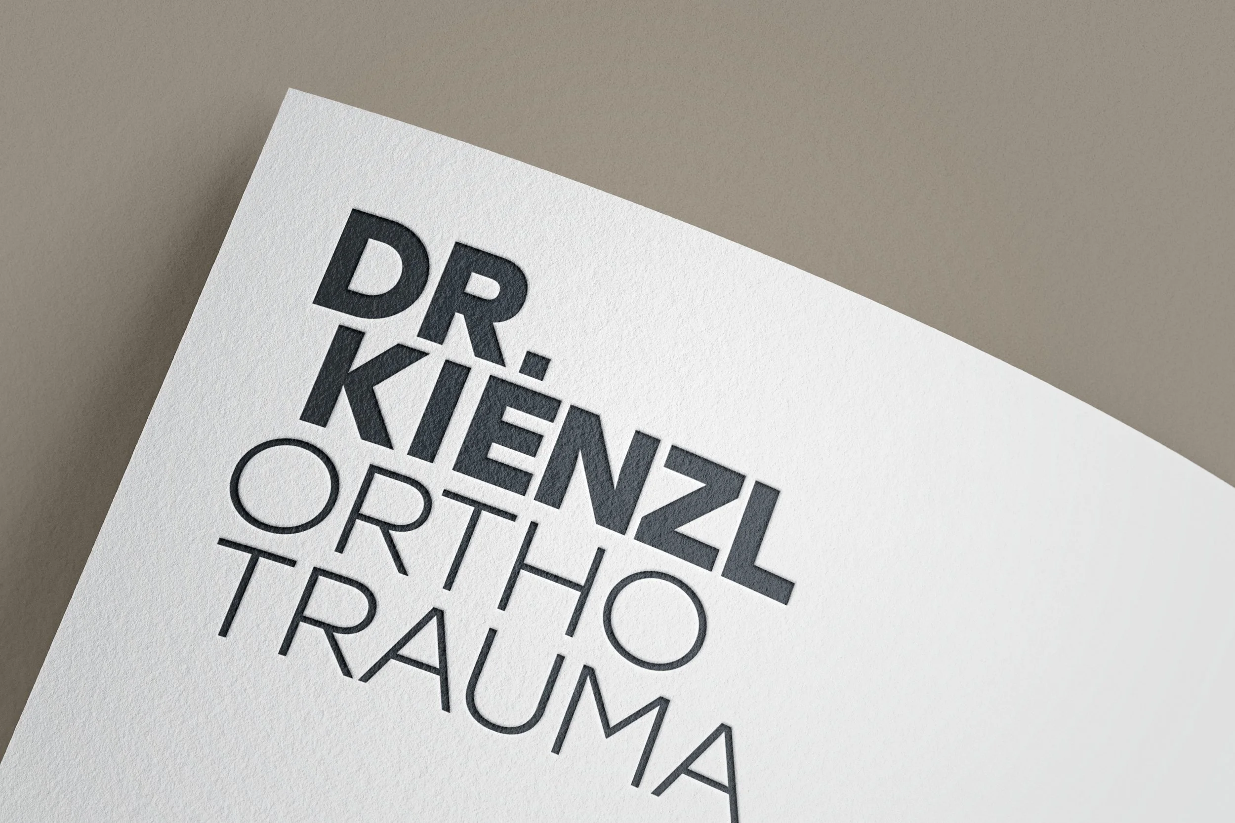 Logodesign + Branddesign / DR. WOLFGANG KIENZL
